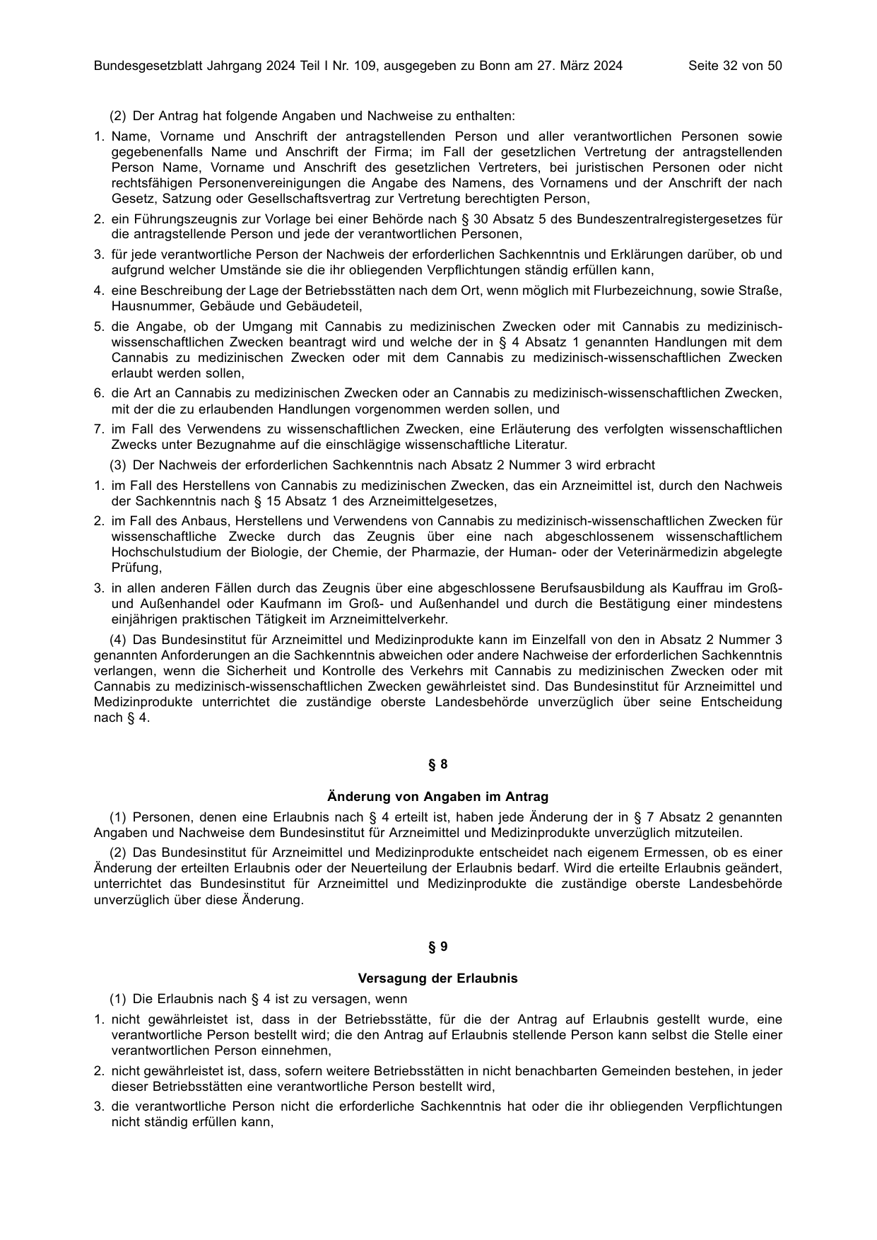 BGBl. 2024, Seite 32 — Originalseite als Abbildung