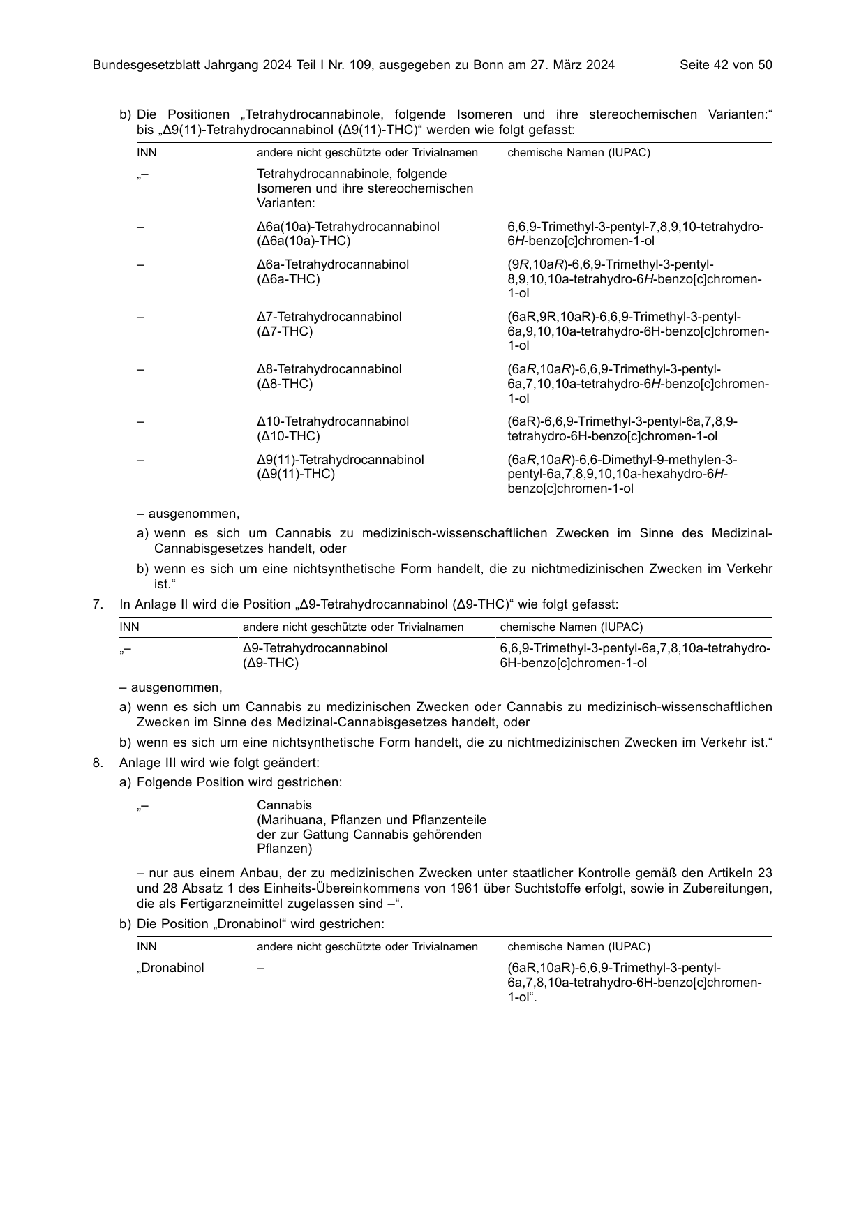 BGBl. 2024, Seite 42 — Originalseite als Abbildung