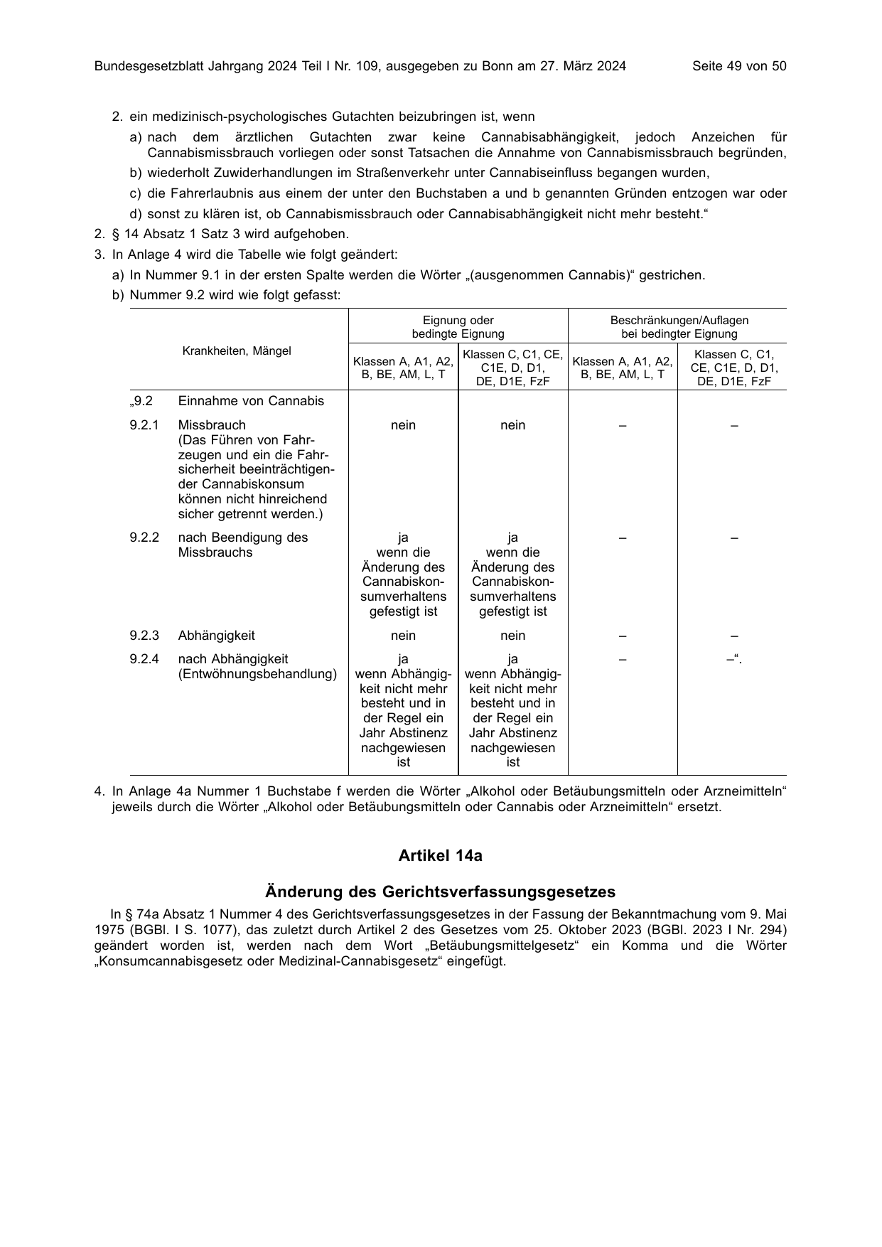 BGBl. 2024, Seite 49 — Originalseite als Abbildung