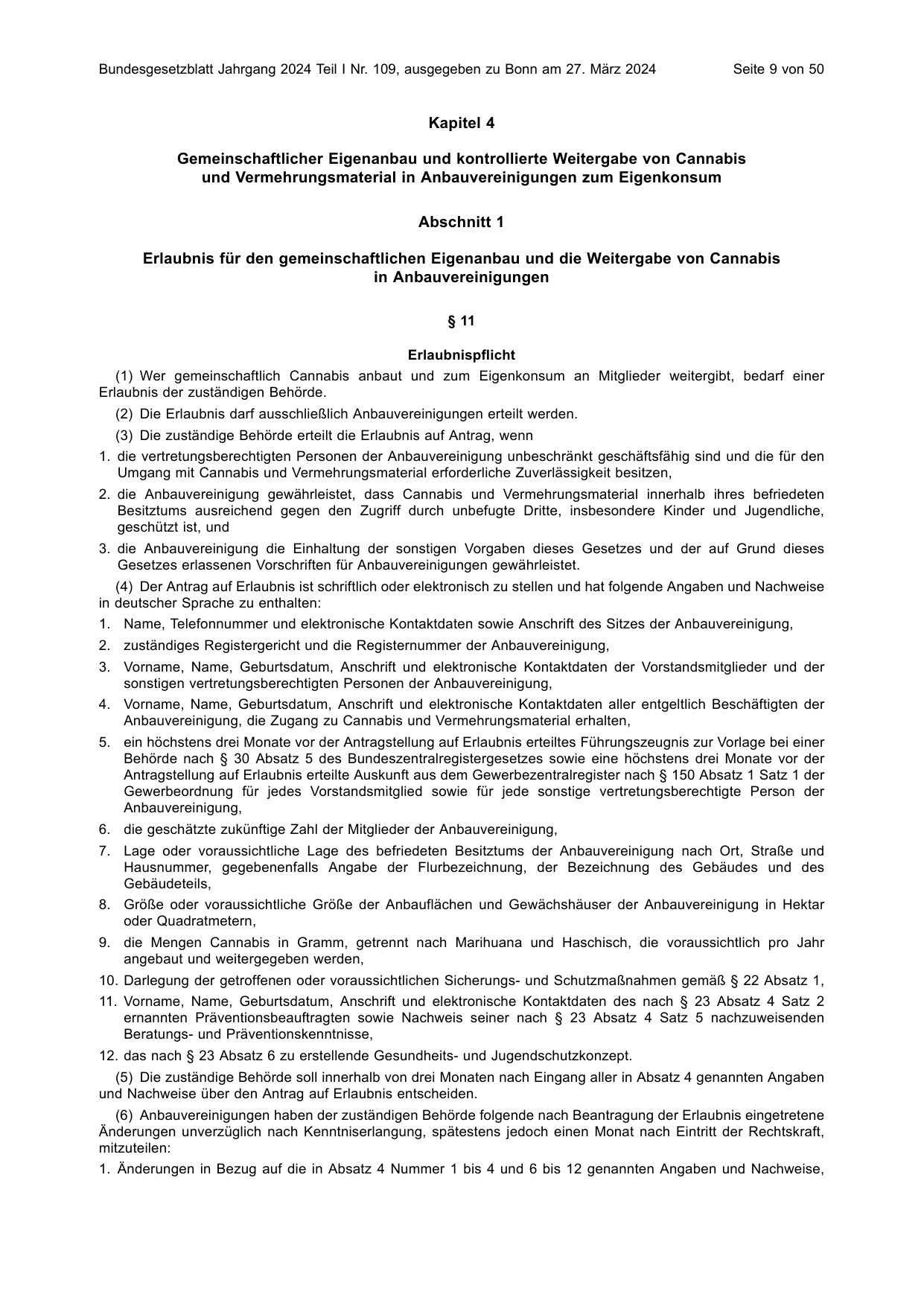 BGBl. 2024, Seite 9 — Originalseite als Abbildung