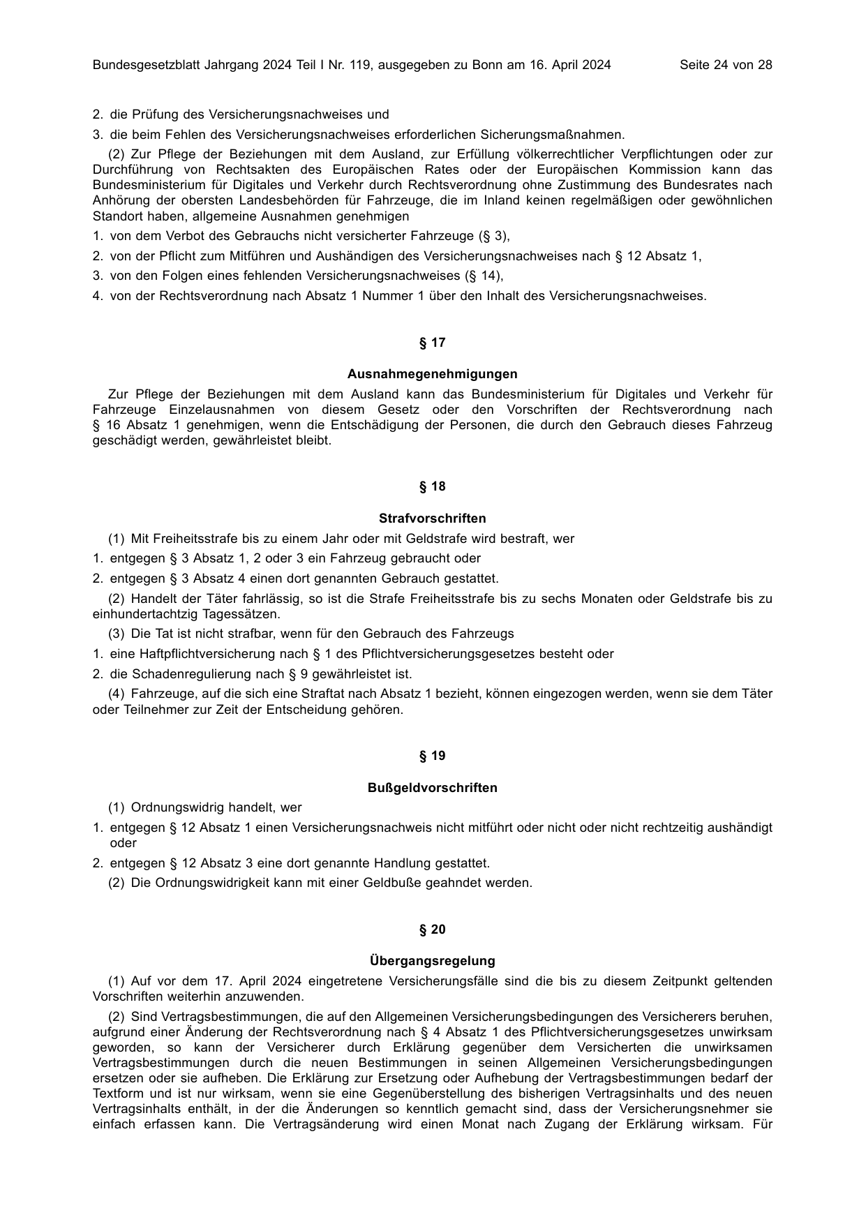 BGBl. 2024, Seite 24 — Originalseite als Abbildung