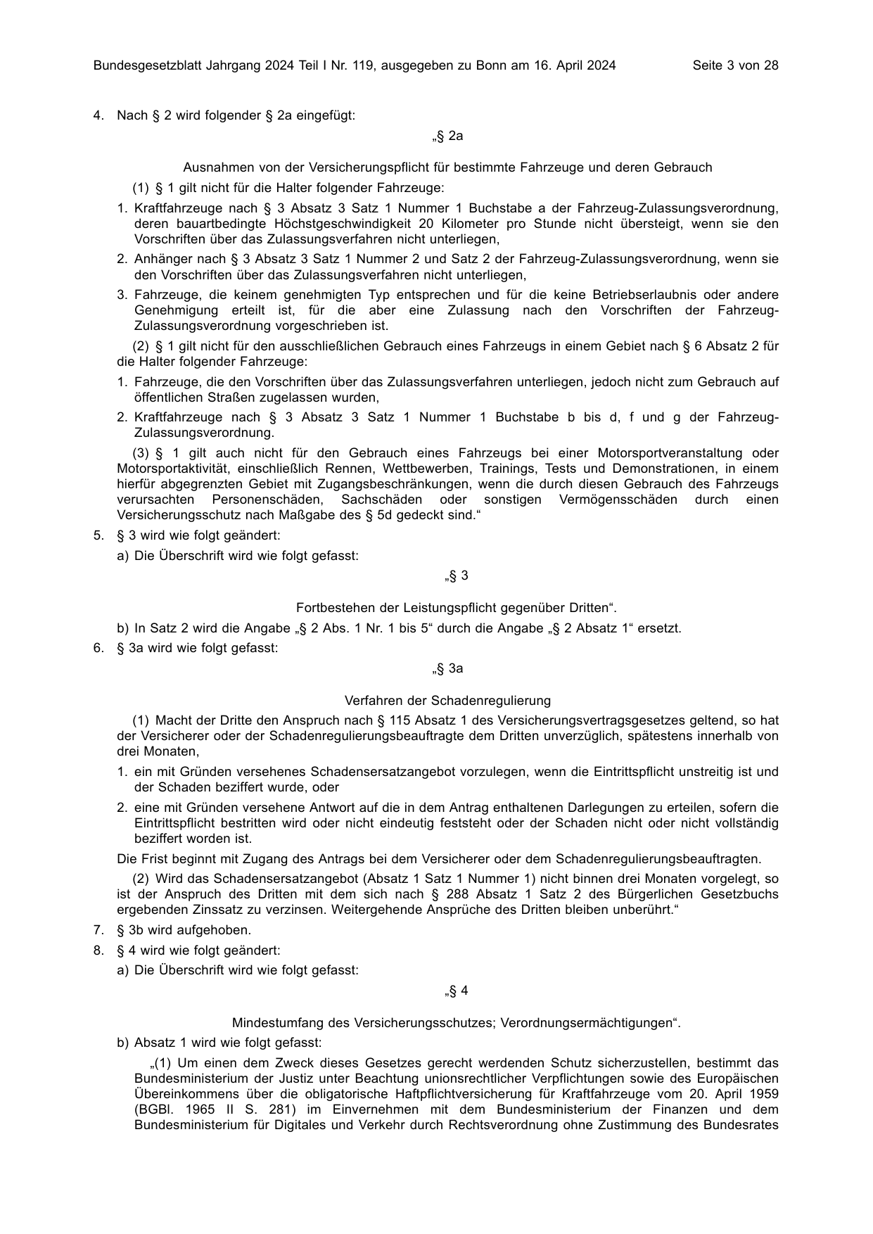 BGBl. 2024, Seite 3 — Originalseite als Abbildung