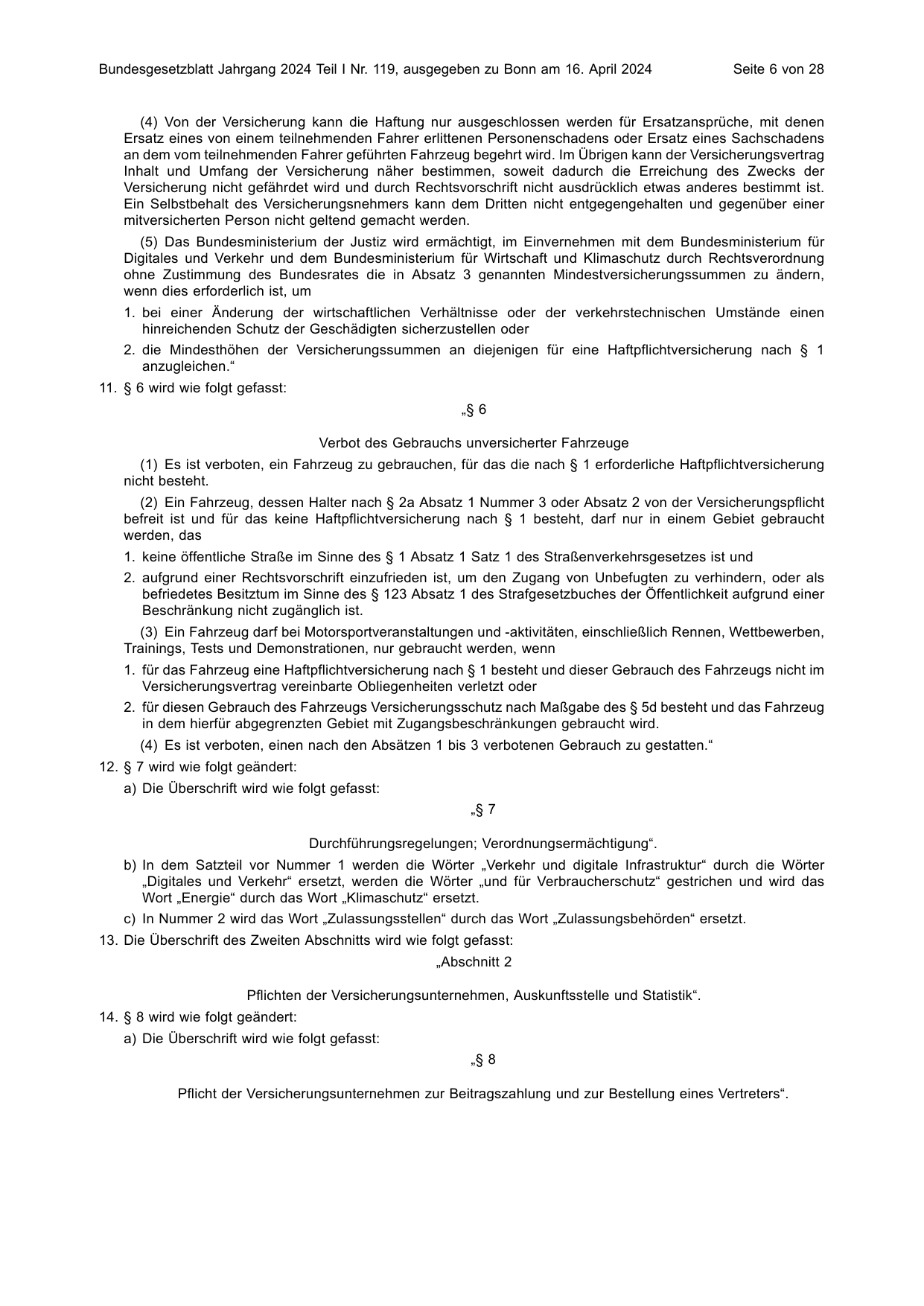 BGBl. 2024, Seite 6 — Originalseite als Abbildung