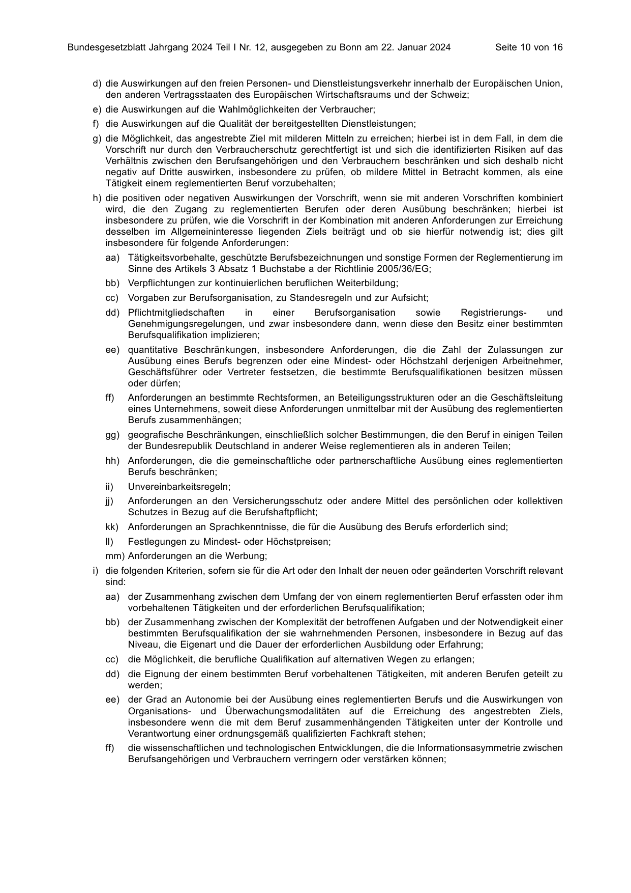 BGBl. 2024, Seite 10 — Originalseite als Abbildung