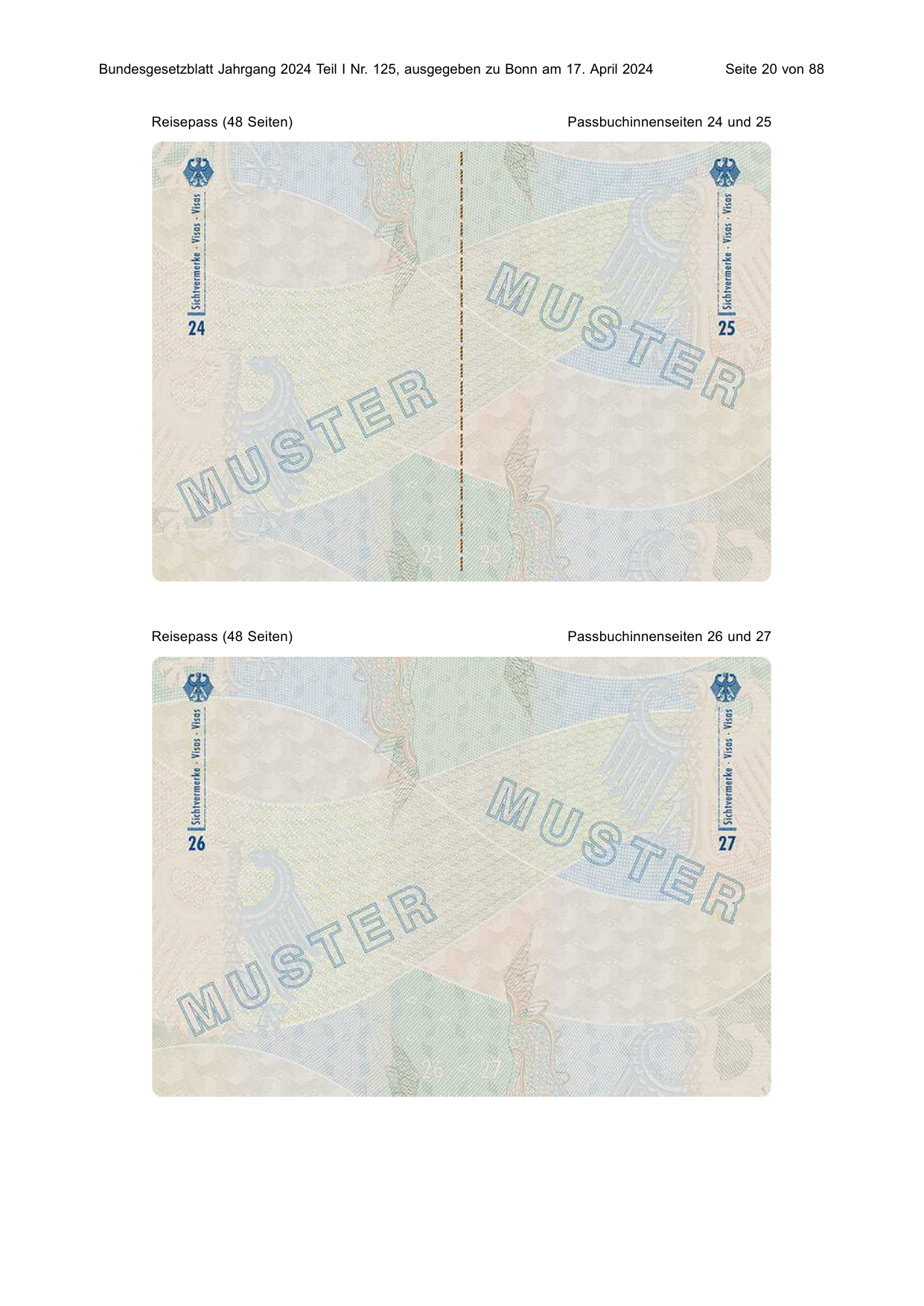 BGBl. 2024, Seite 20 — Originalseite als Abbildung
