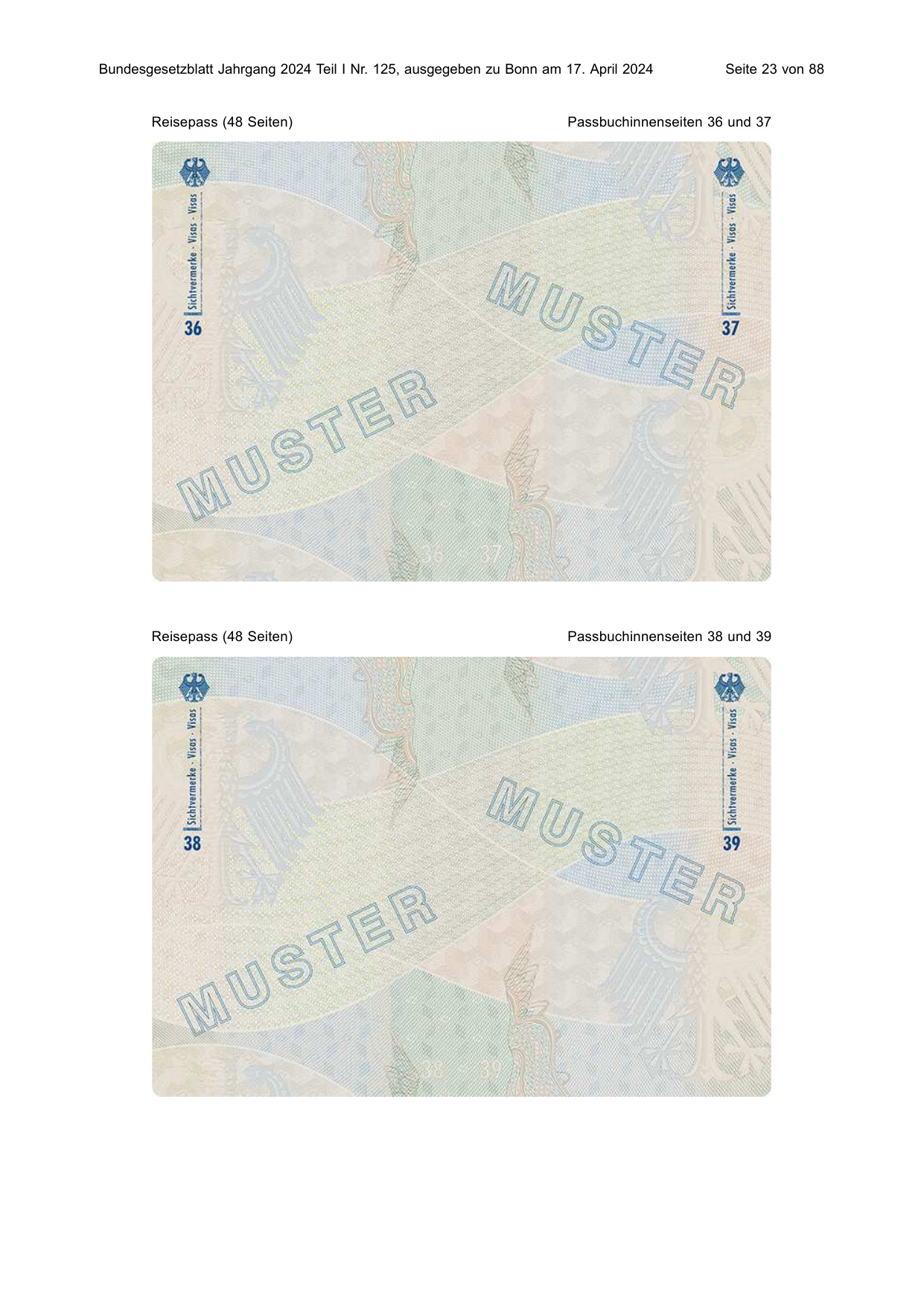 BGBl. 2024, Seite 23 — Originalseite als Abbildung