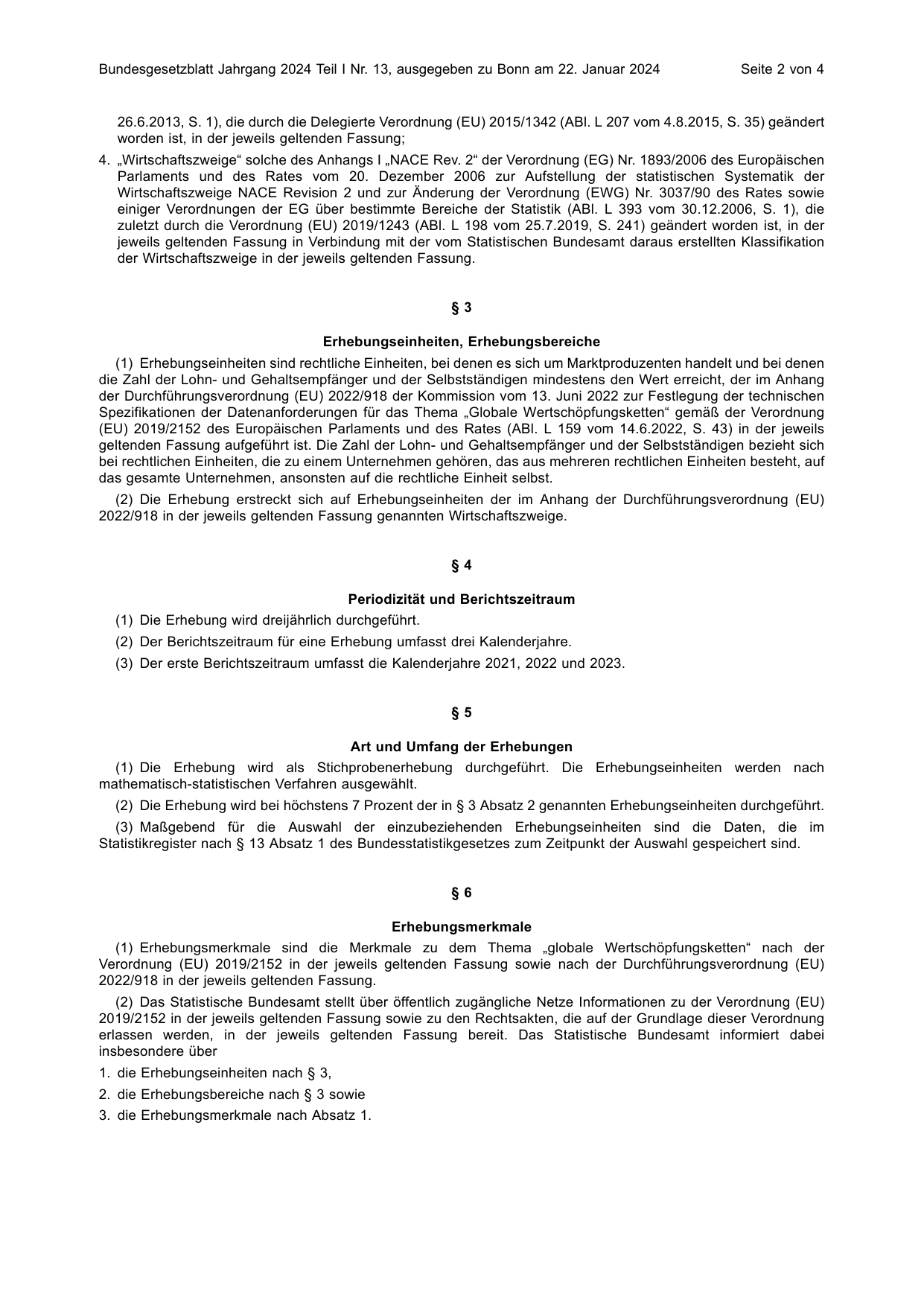BGBl. 2024, Seite 2 — Originalseite als Abbildung