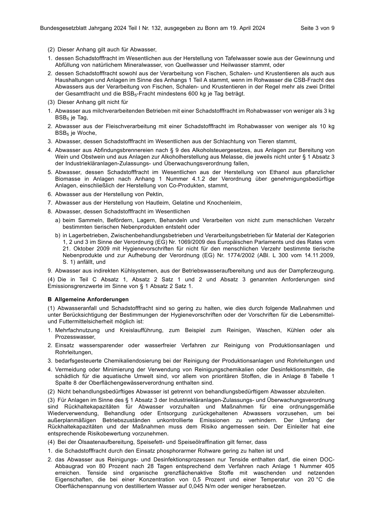 BGBl. 2024, Seite 3 — Originalseite als Abbildung