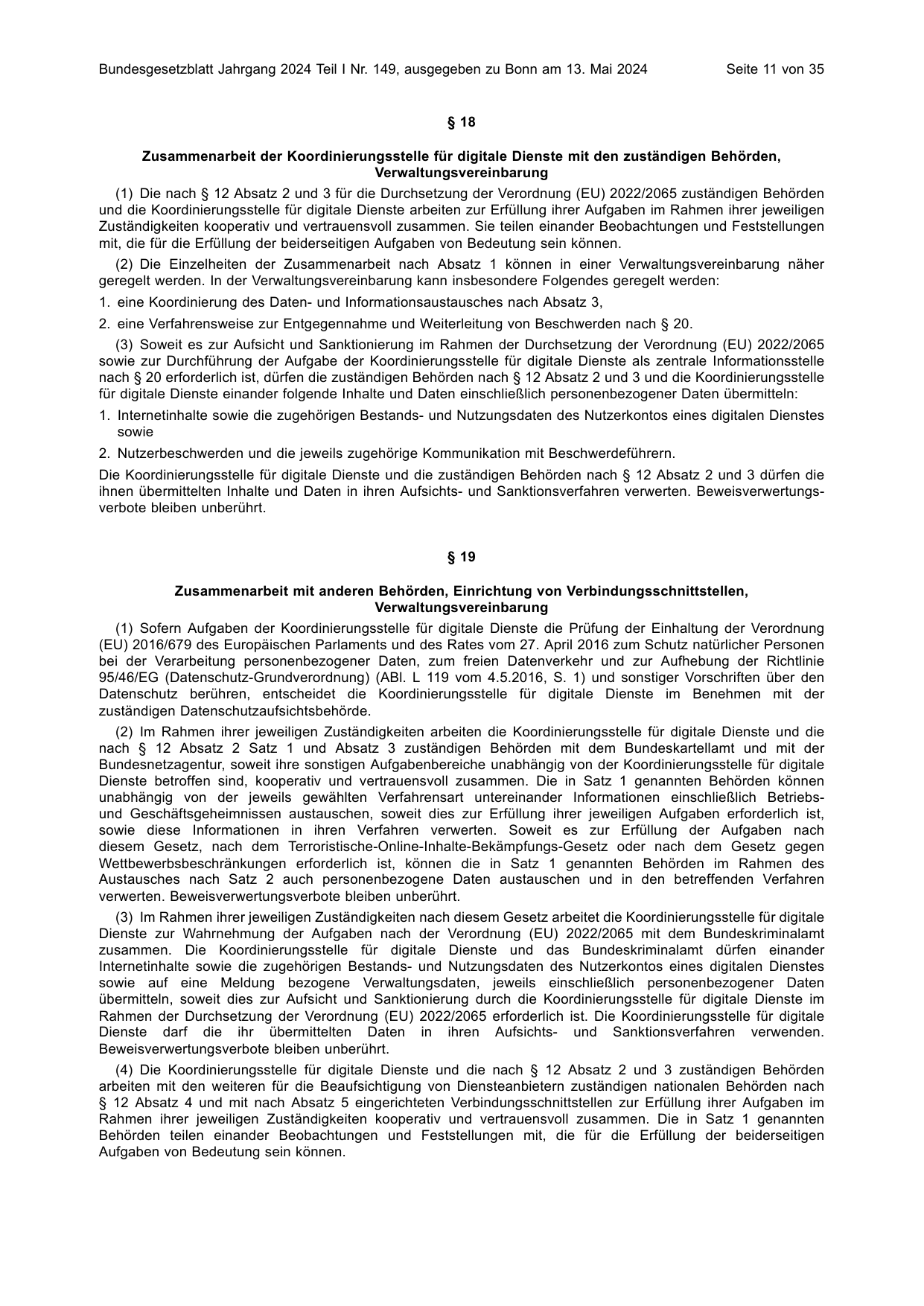 BGBl. 2024, Seite 11 — Originalseite als Abbildung