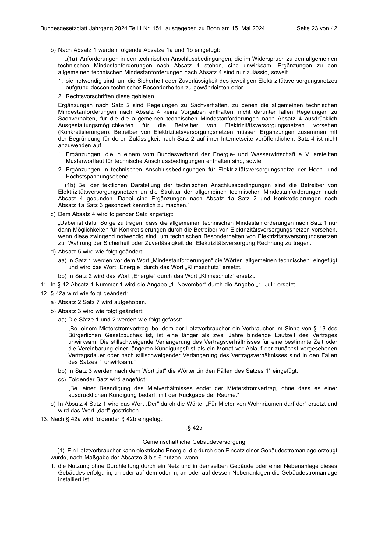 BGBl. 2024, Seite 23 — Originalseite als Abbildung