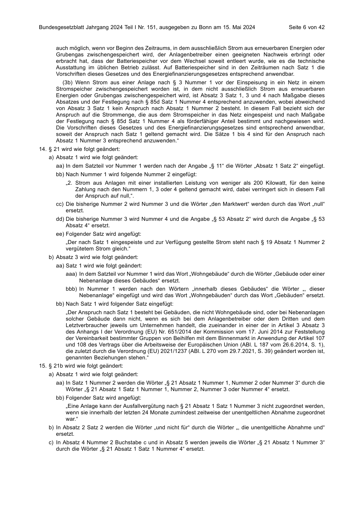 BGBl. 2024, Seite 6 — Originalseite als Abbildung