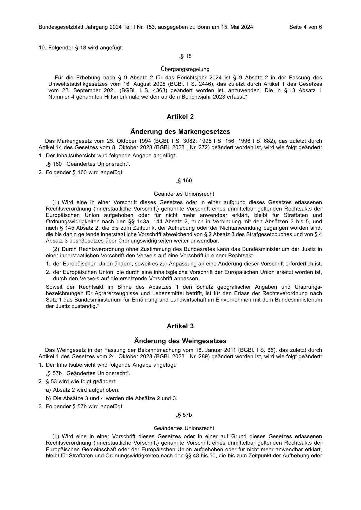 BGBl. 2024, Seite 4 — Originalseite als Abbildung