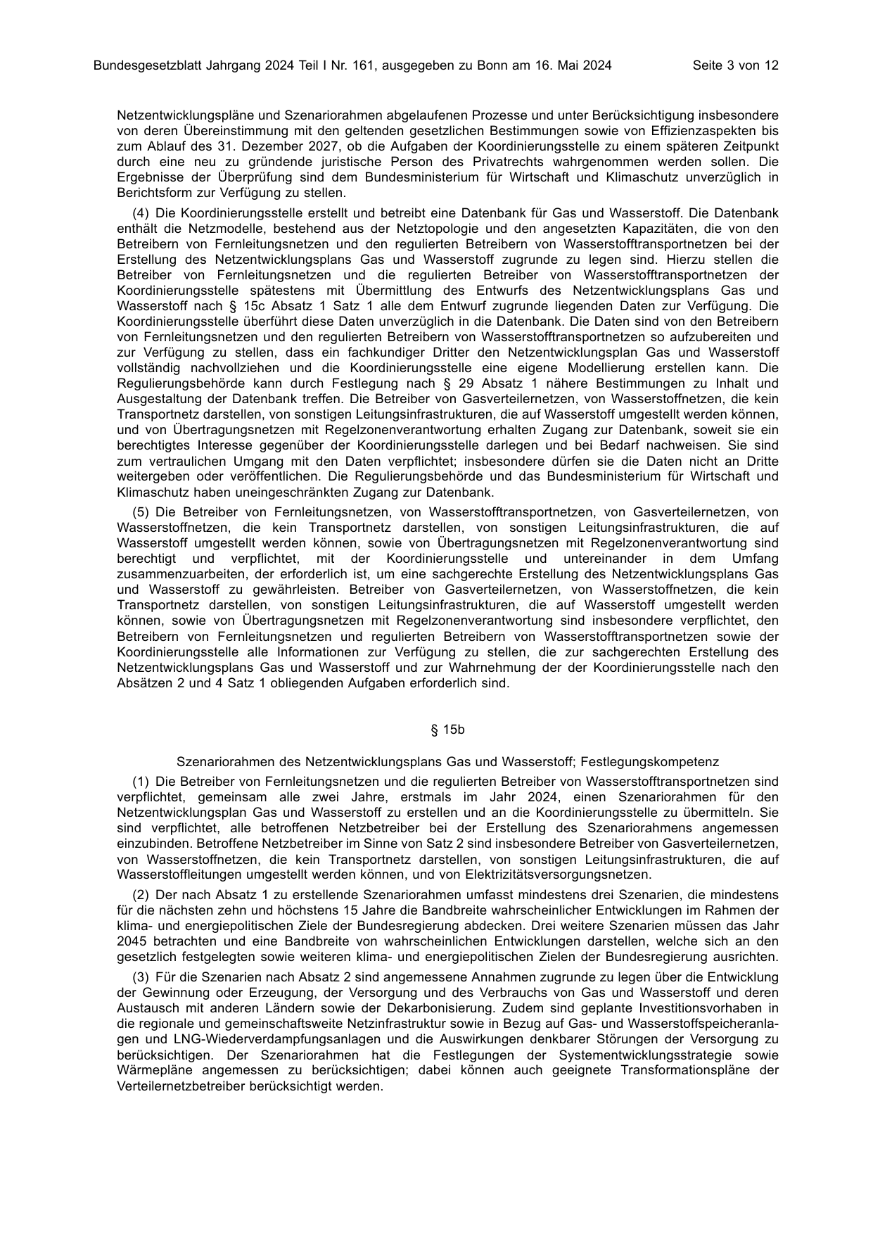 BGBl. 2024, Seite 3 — Originalseite als Abbildung