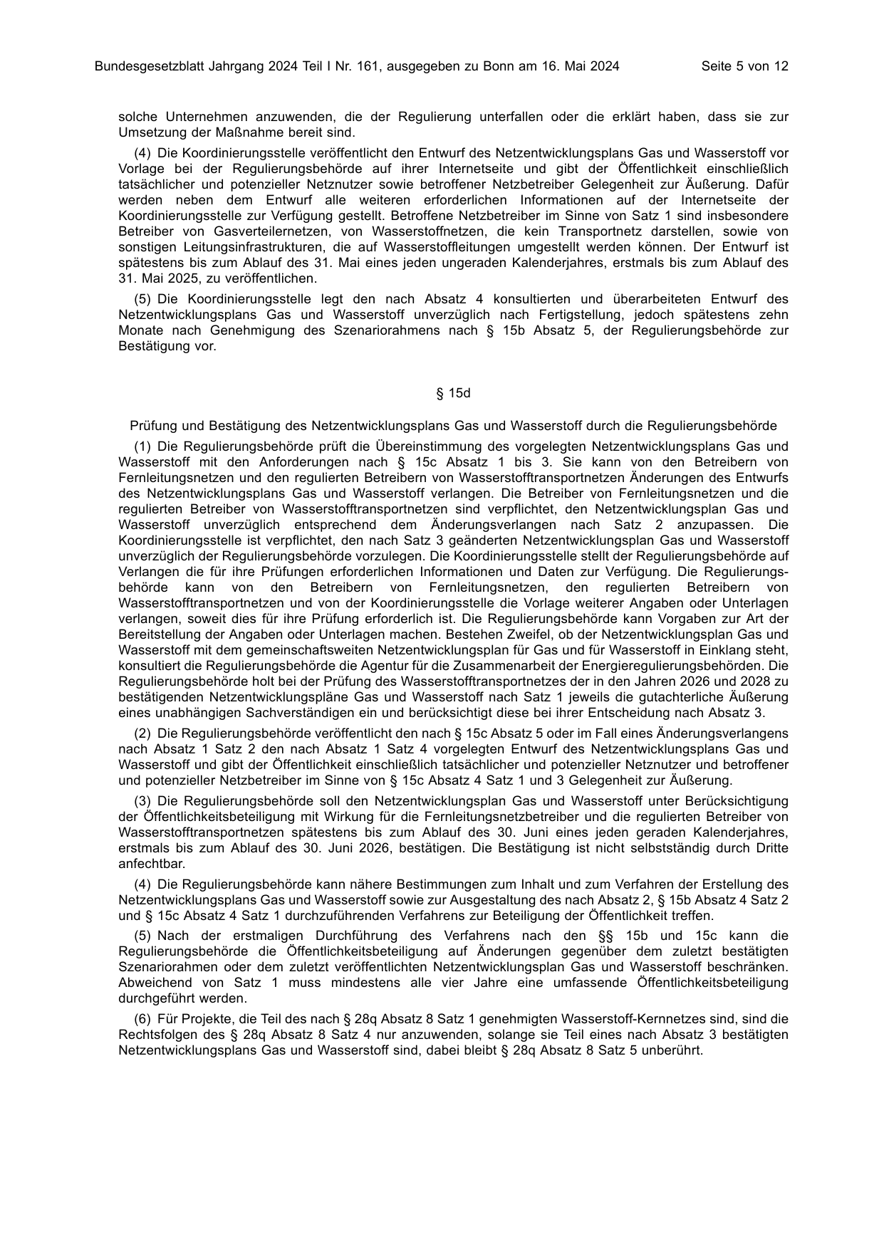 BGBl. 2024, Seite 5 — Originalseite als Abbildung
