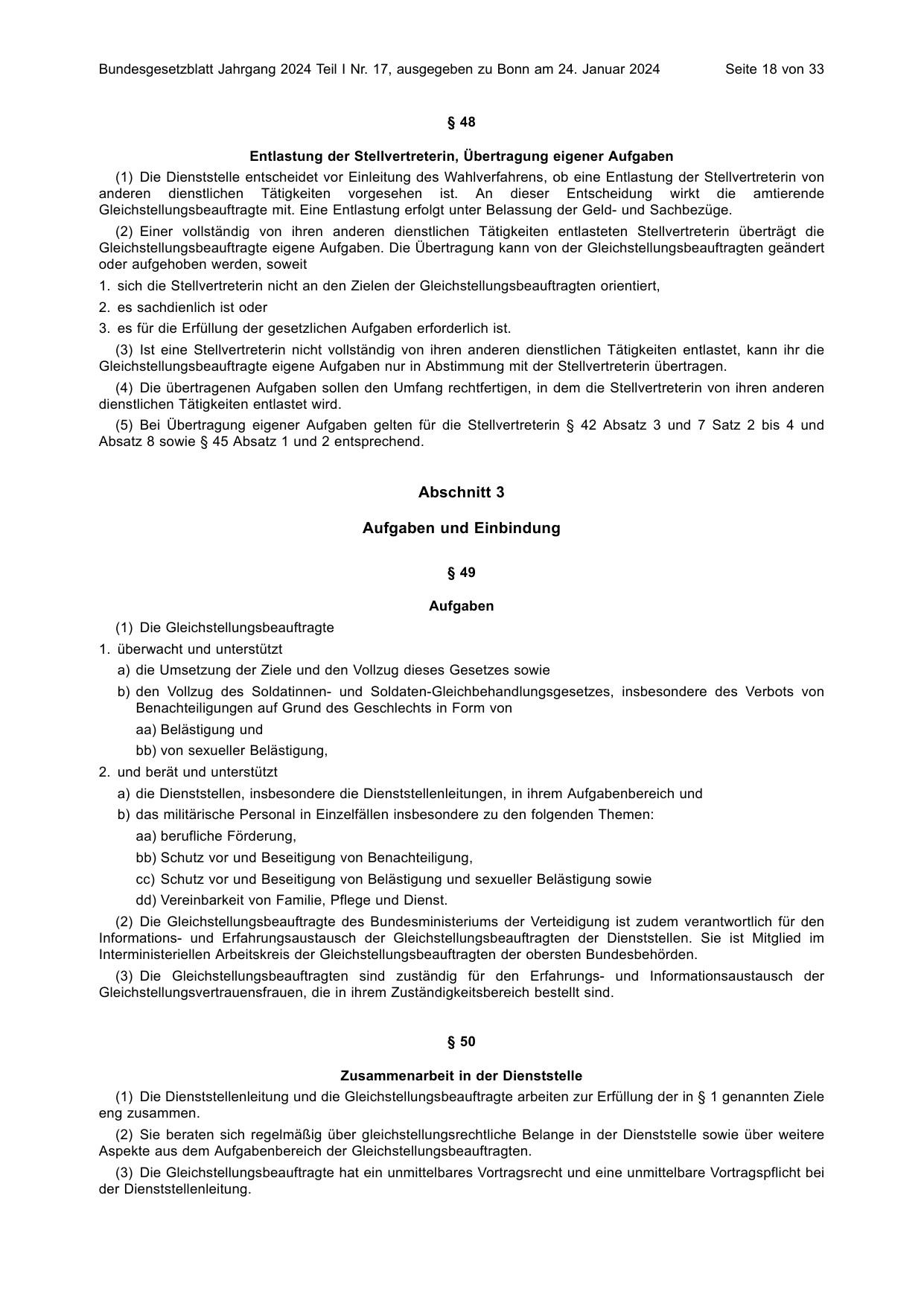 BGBl. 2024, Seite 18 — Originalseite als Abbildung