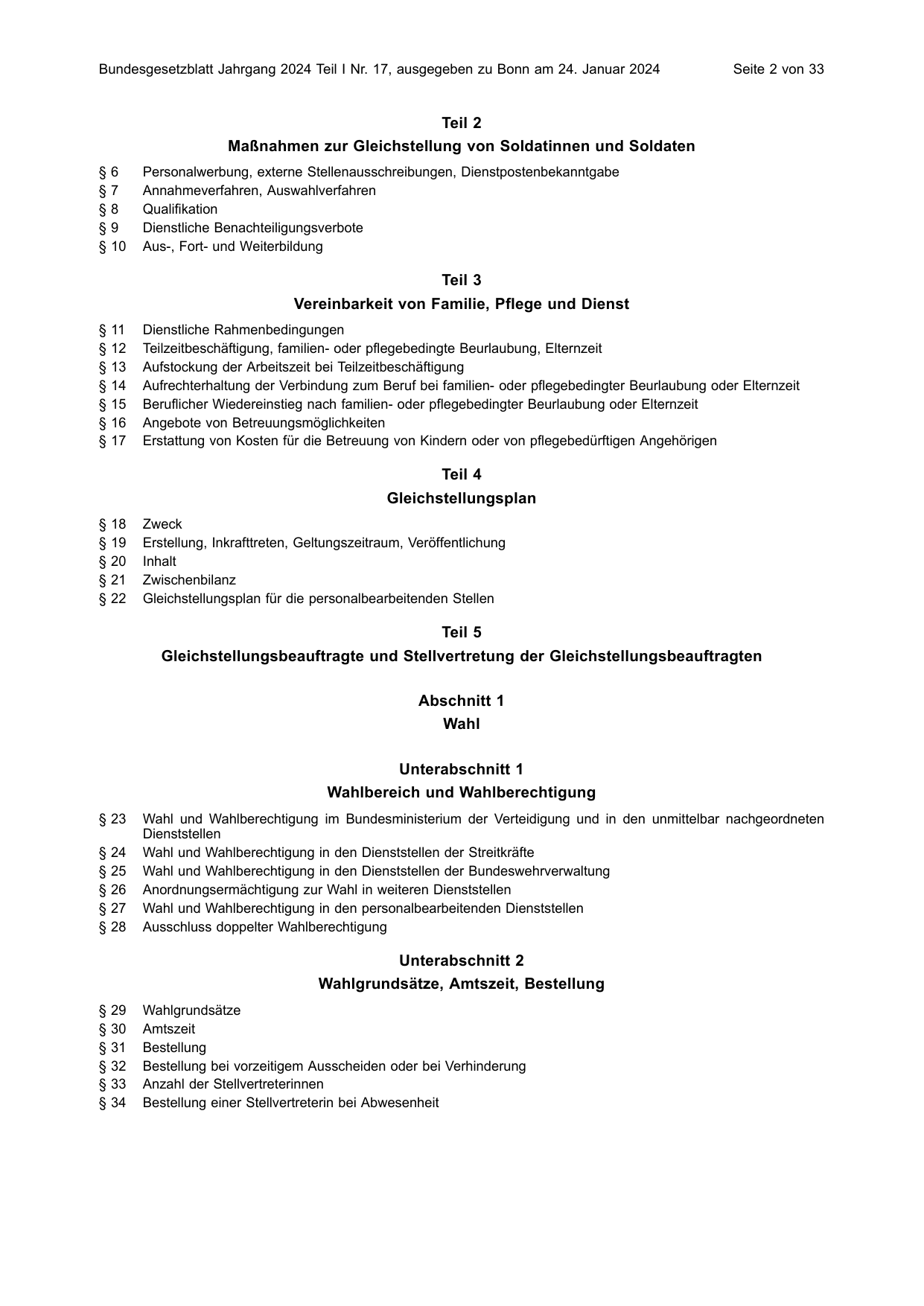 BGBl. 2024, Seite 2 — Originalseite als Abbildung