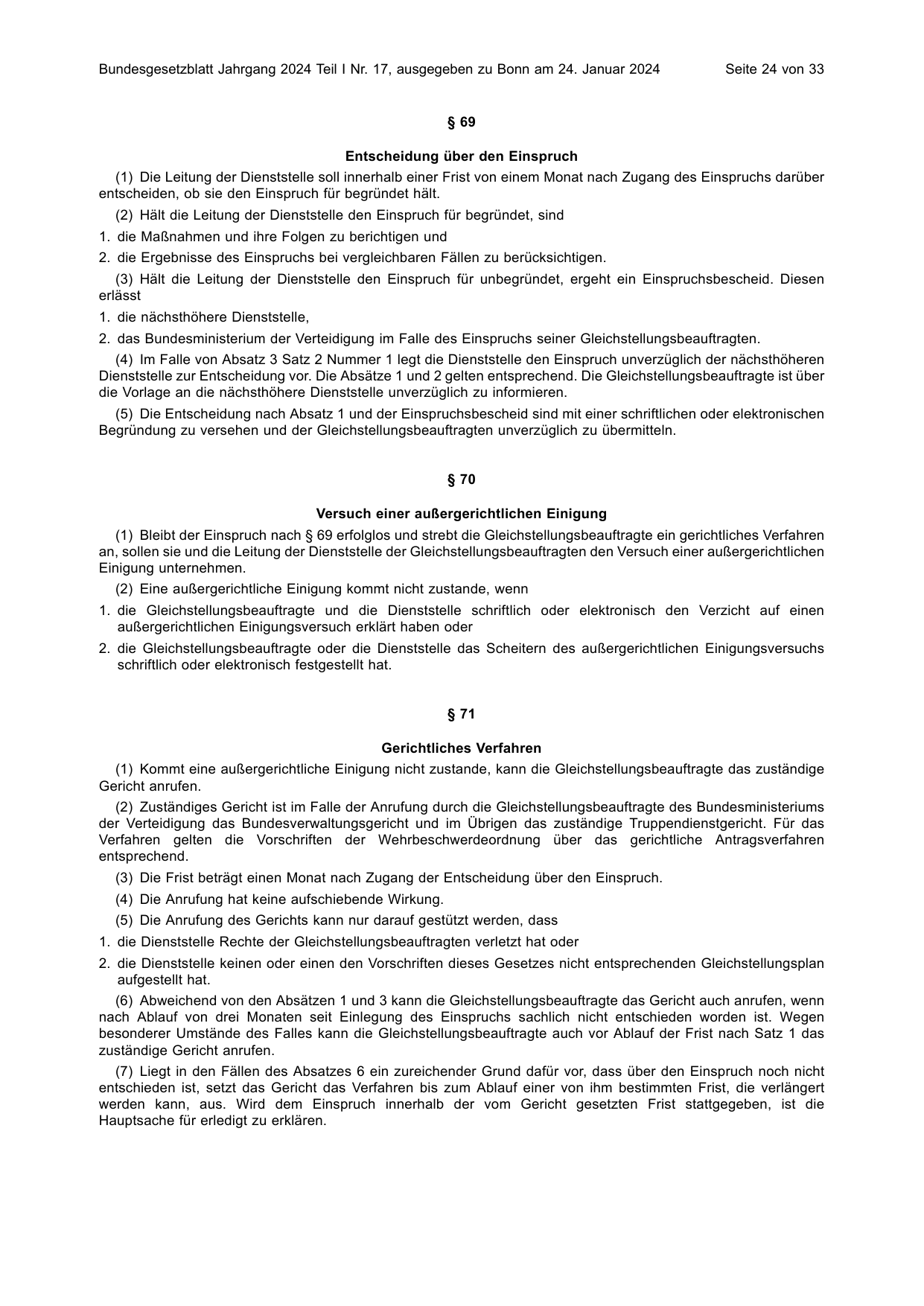 BGBl. 2024, Seite 24 — Originalseite als Abbildung