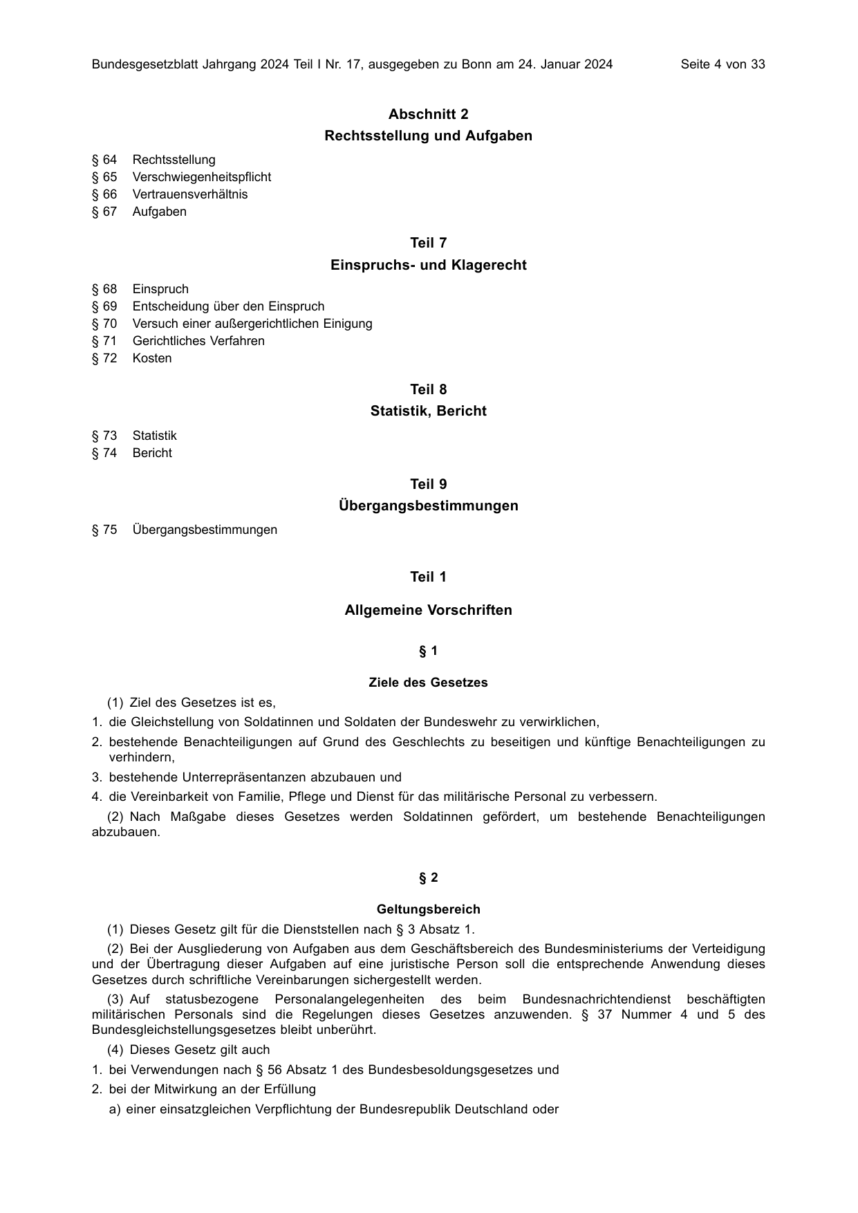 BGBl. 2024, Seite 4 — Originalseite als Abbildung