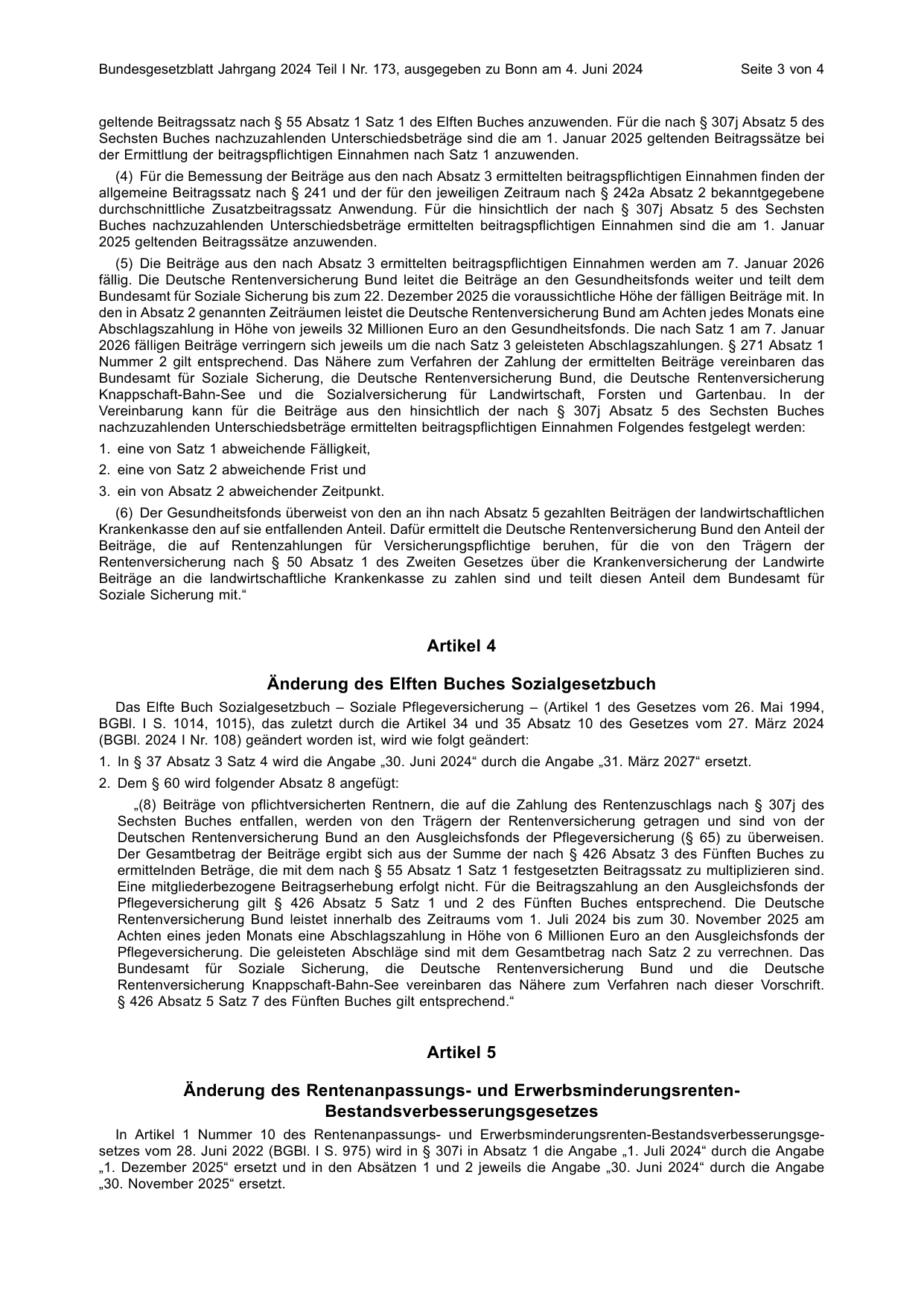 BGBl. 2024, Seite 3 — Originalseite als Abbildung
