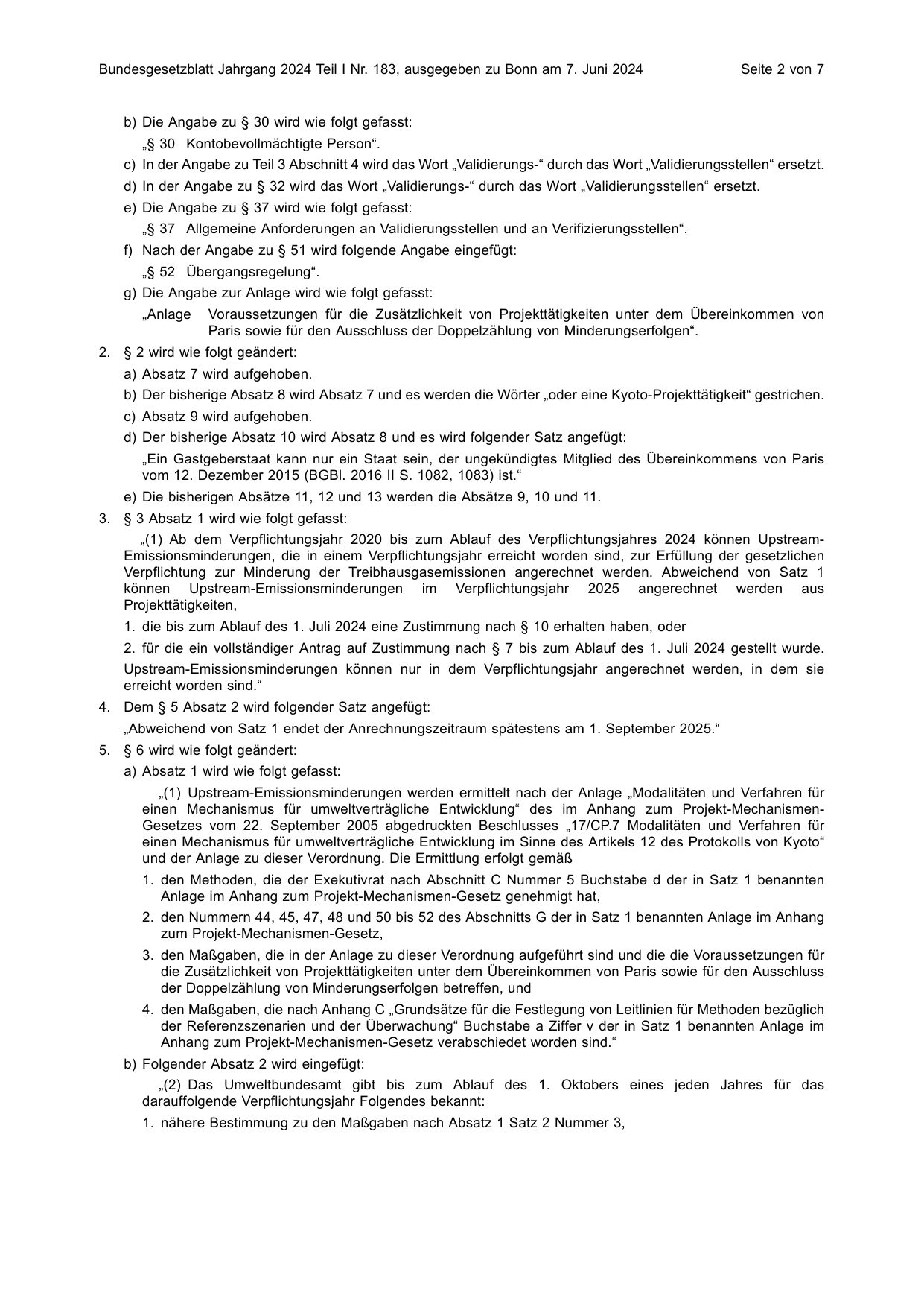 BGBl. 2024, Seite 2 — Originalseite als Abbildung