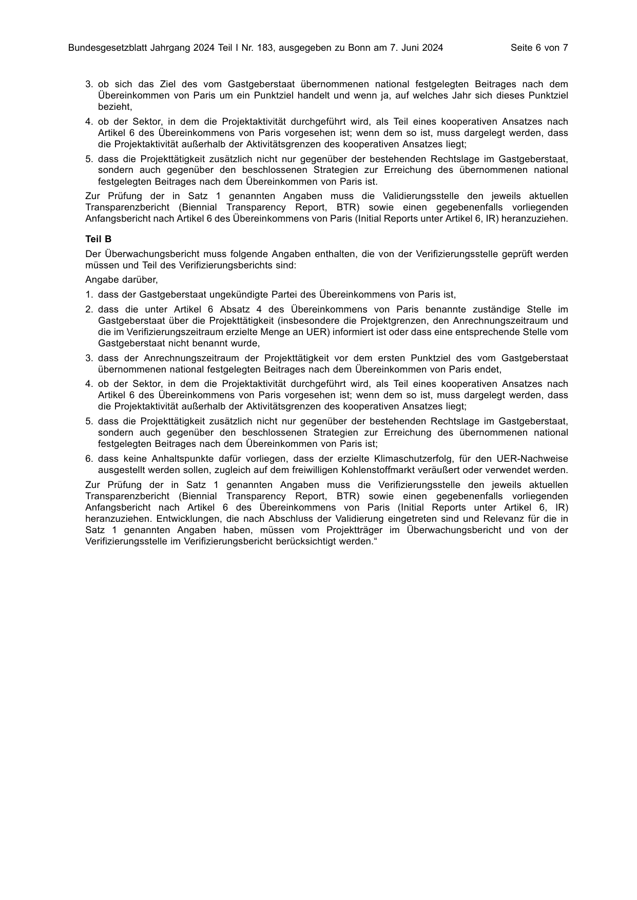BGBl. 2024, Seite 6 — Originalseite als Abbildung