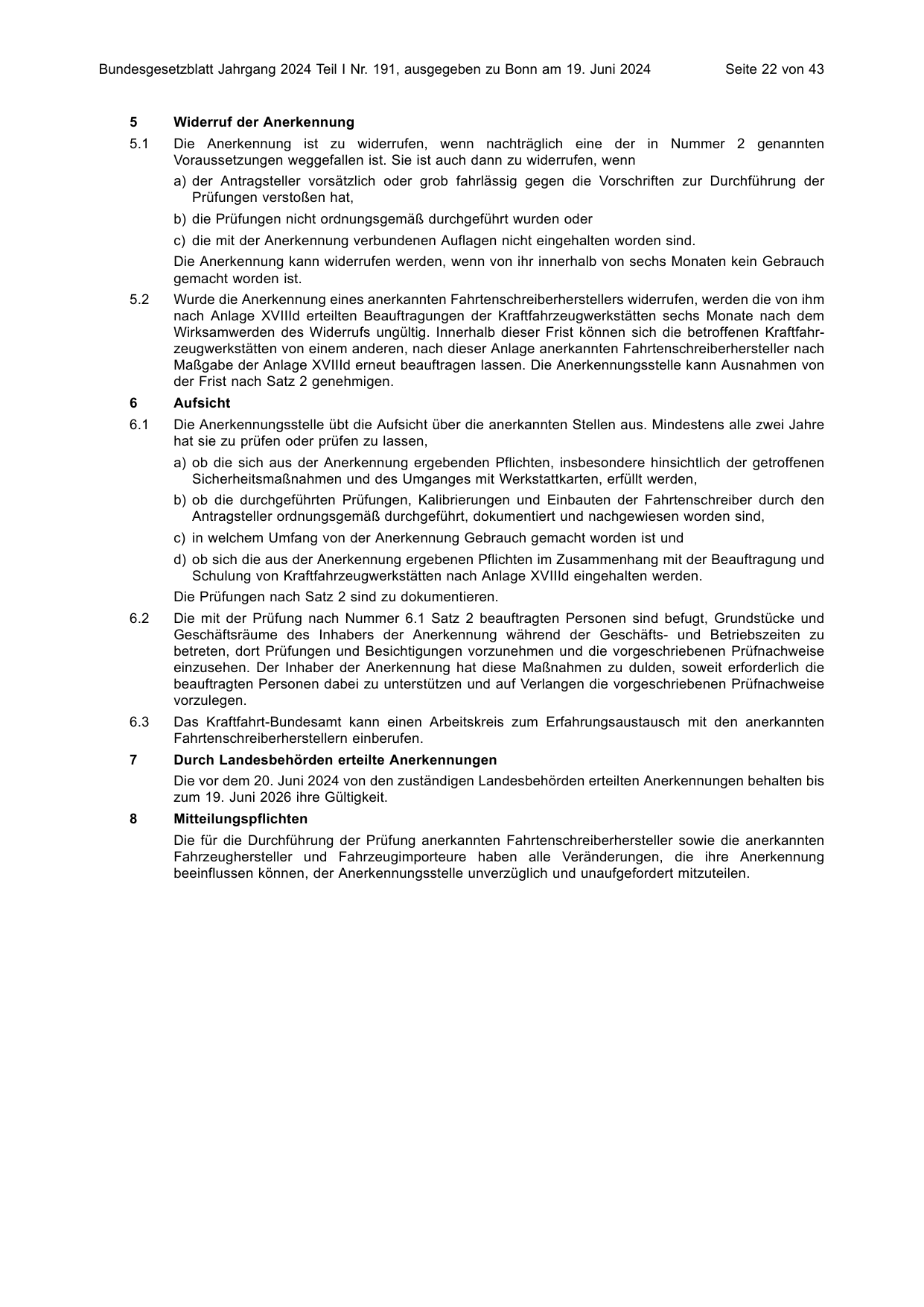 BGBl. 2024, Seite 22 — Originalseite als Abbildung