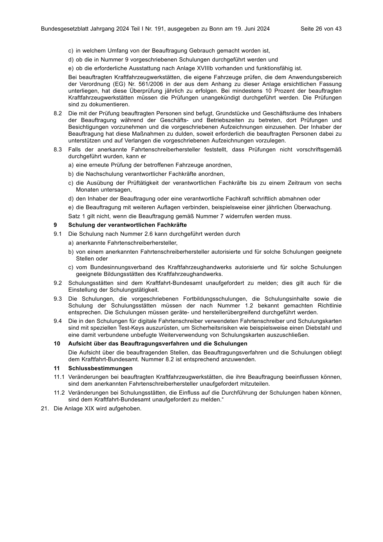 BGBl. 2024, Seite 26 — Originalseite als Abbildung
