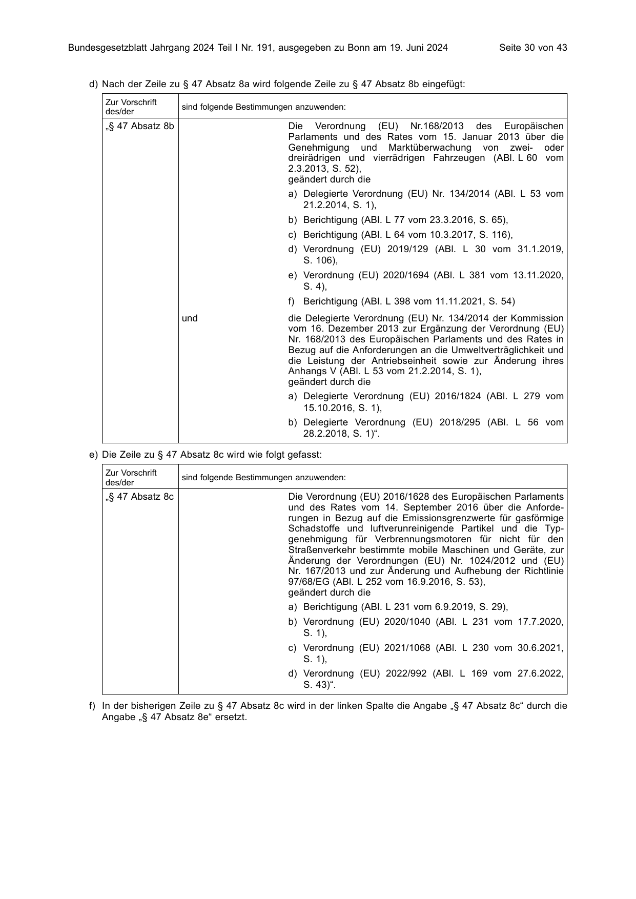 BGBl. 2024, Seite 30 — Originalseite als Abbildung