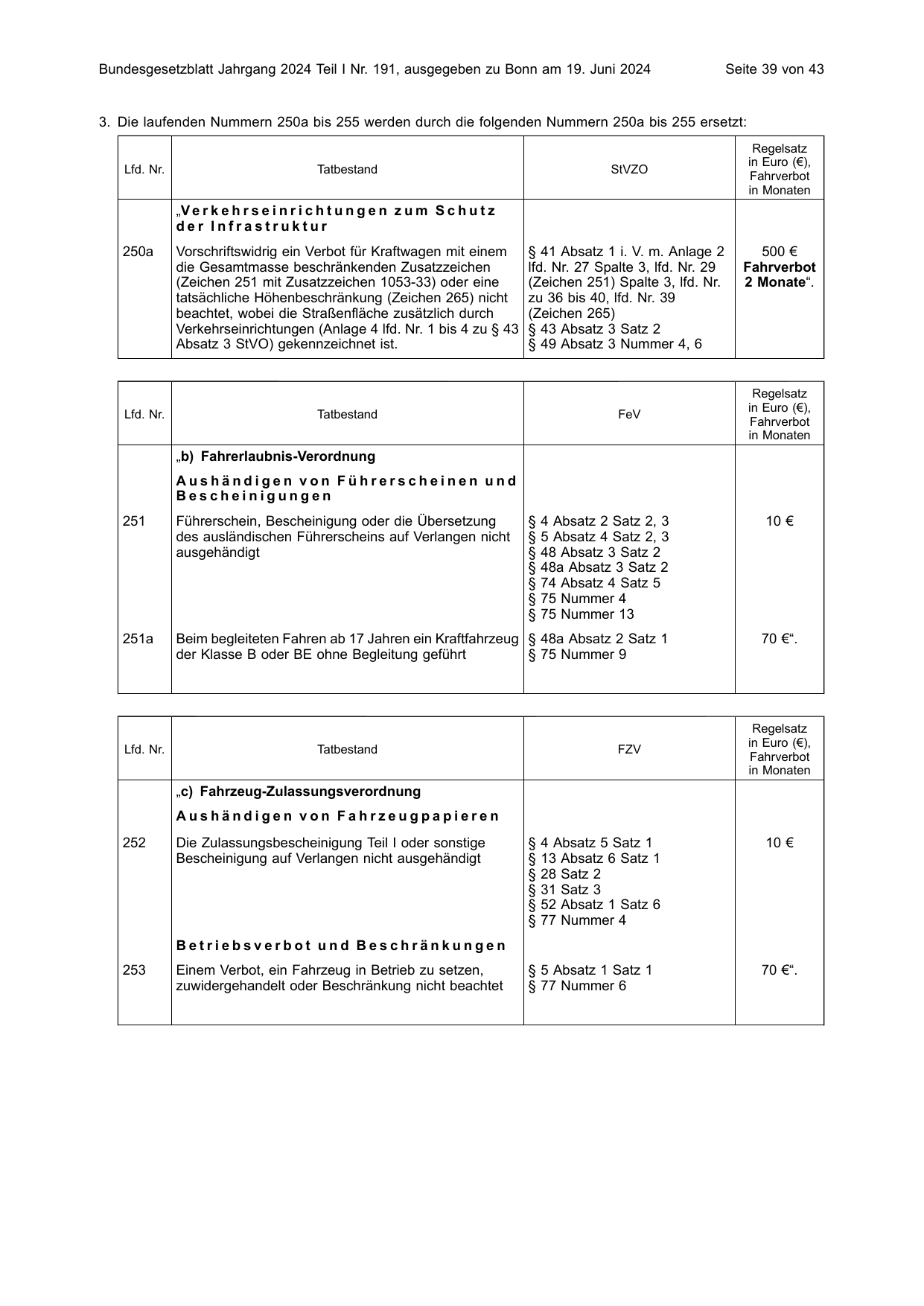 BGBl. 2024, Seite 39 — Originalseite als Abbildung