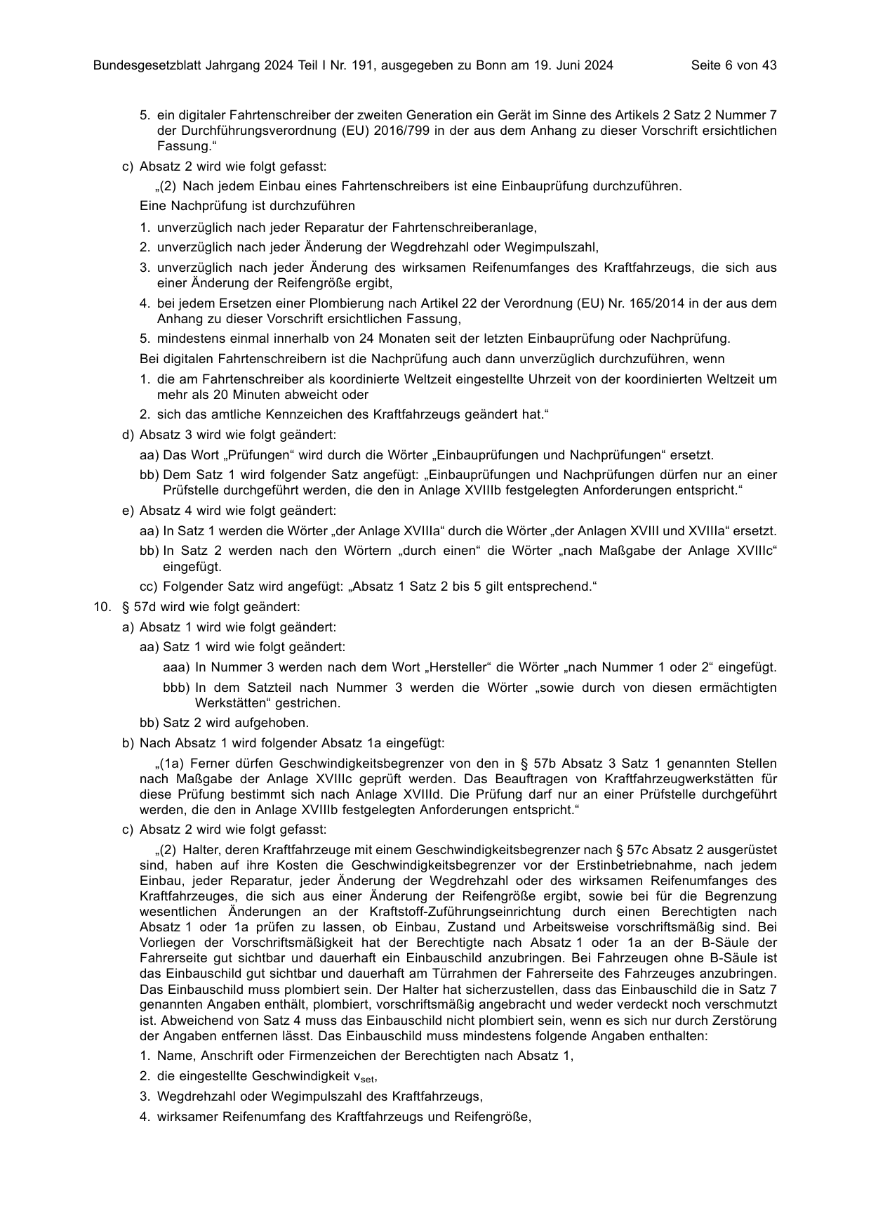 BGBl. 2024, Seite 6 — Originalseite als Abbildung