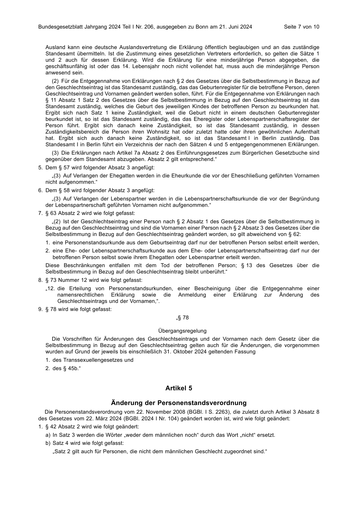 BGBl. 2024, Seite 7 — Originalseite als Abbildung
