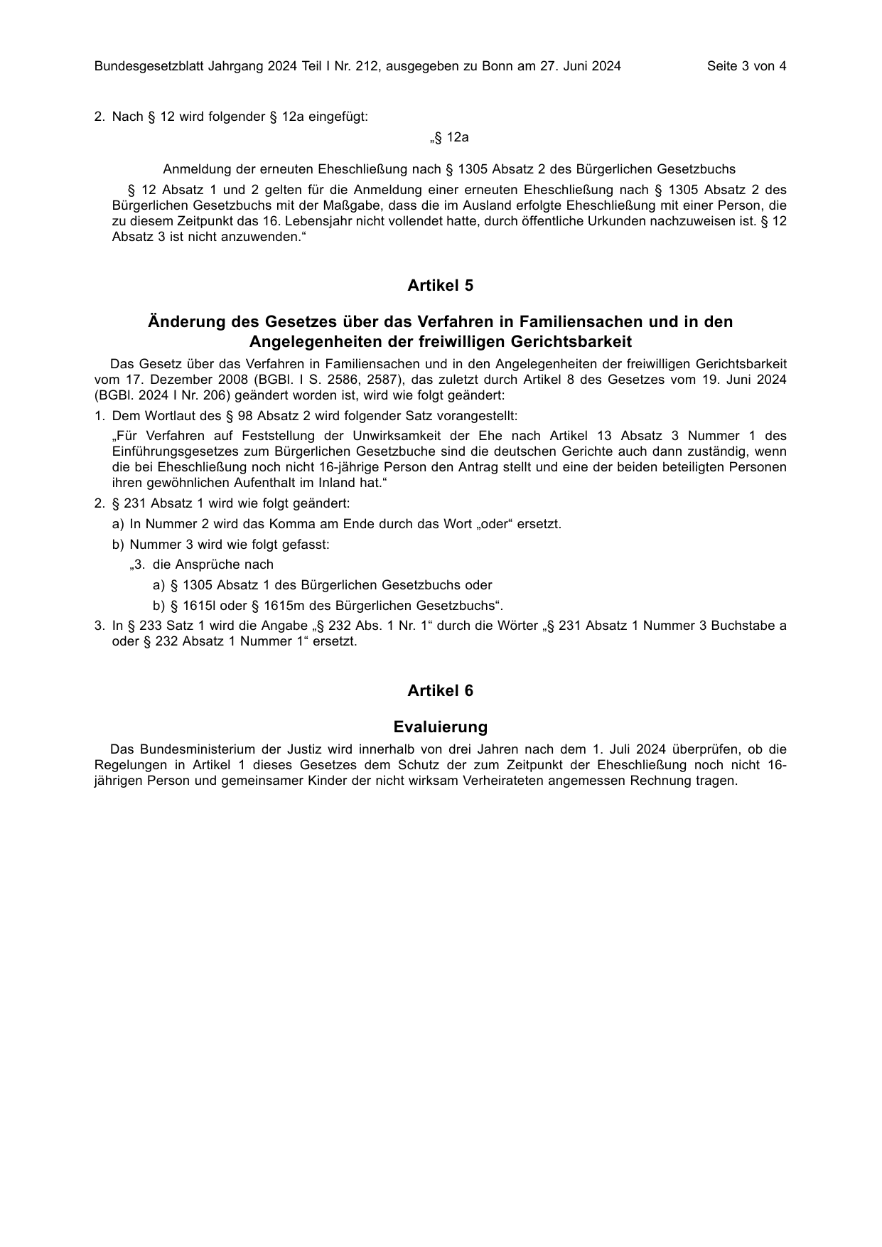 BGBl. 2024, Seite 3 — Originalseite als Abbildung