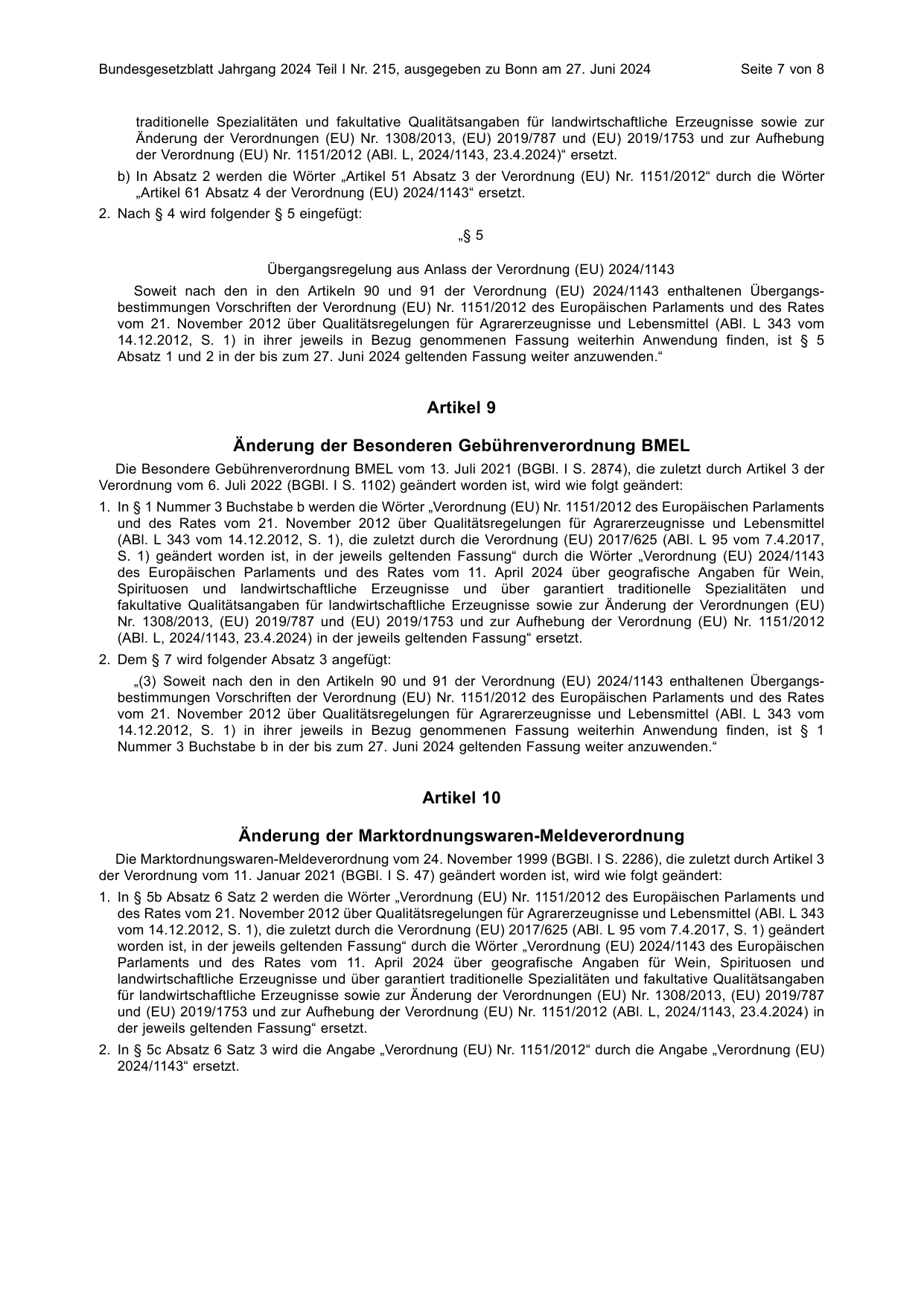 BGBl. 2024, Seite 7 — Originalseite als Abbildung