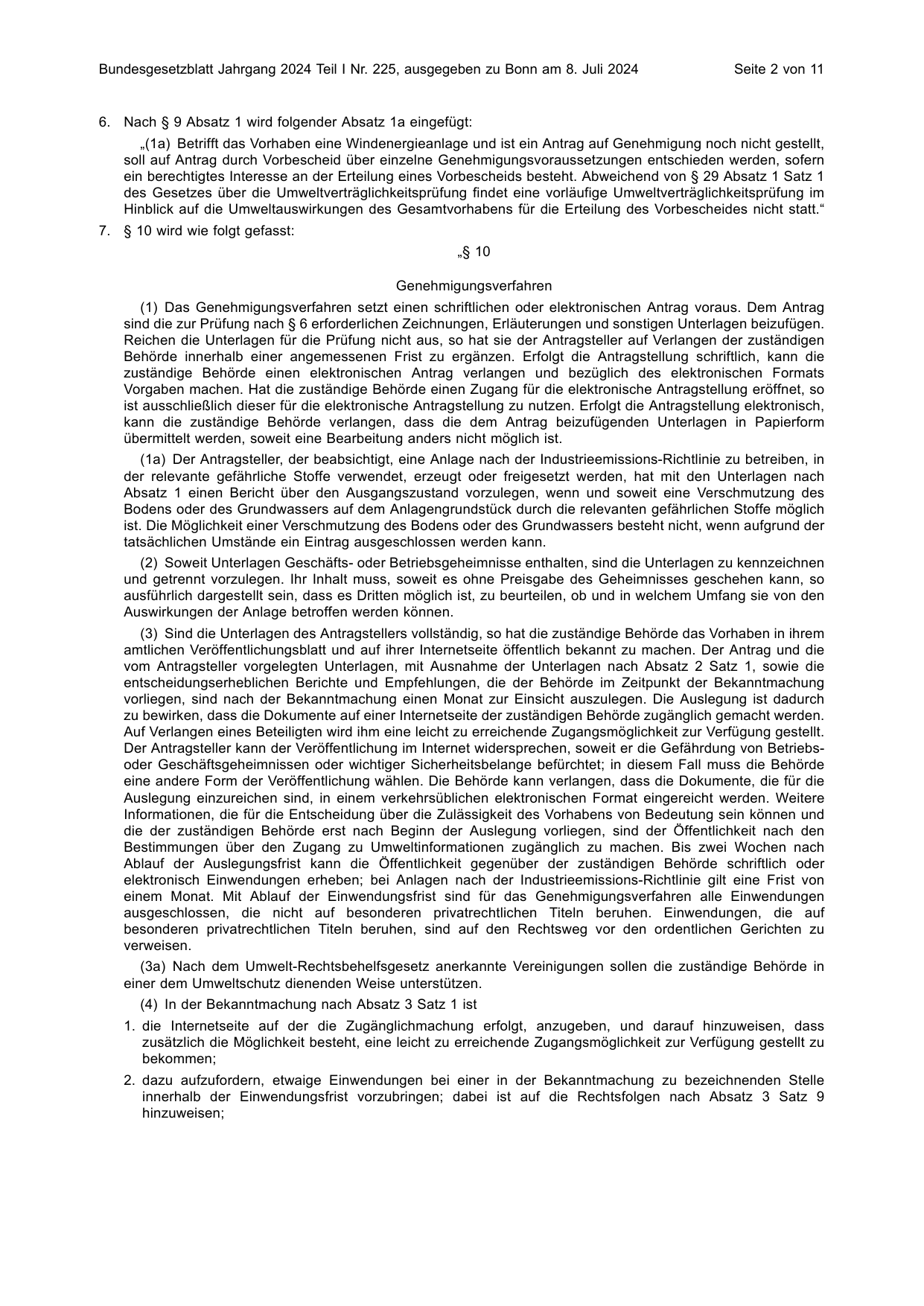 BGBl. 2024, Seite 2 — Originalseite als Abbildung
