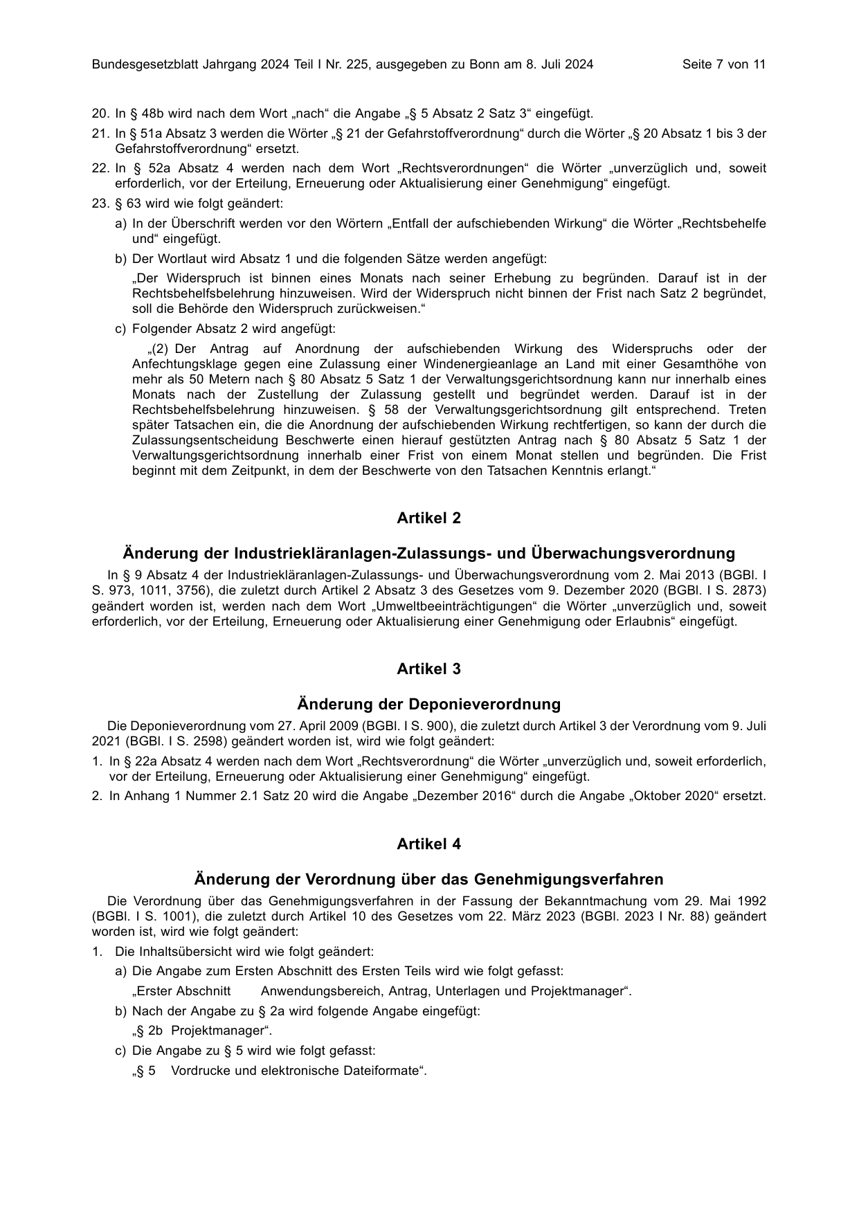 BGBl. 2024, Seite 7 — Originalseite als Abbildung