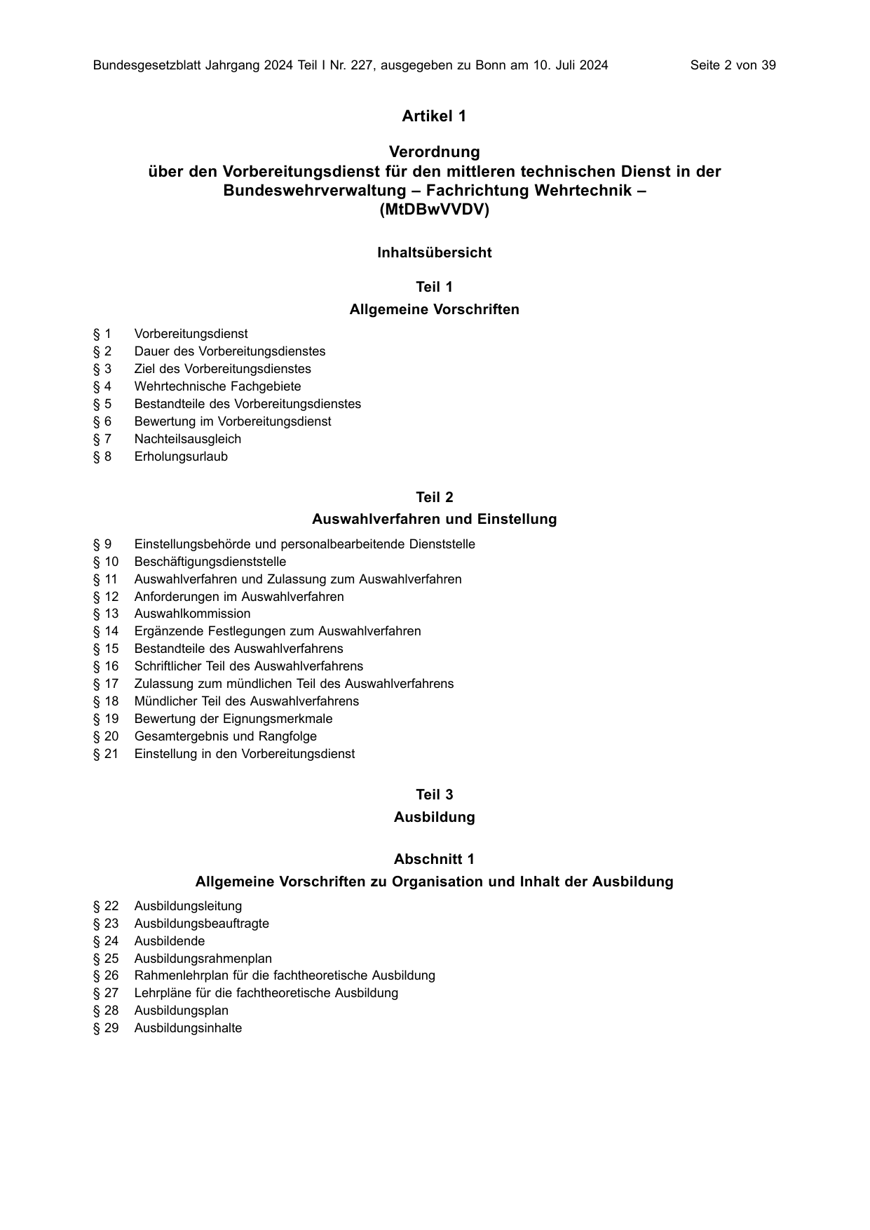BGBl. 2024, Seite 2 — Originalseite als Abbildung
