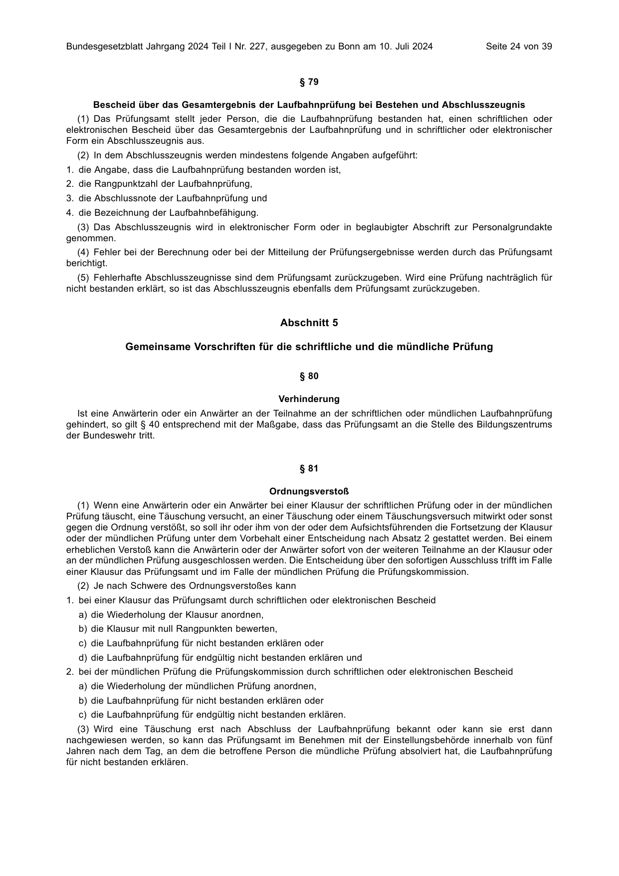 BGBl. 2024, Seite 24 — Originalseite als Abbildung