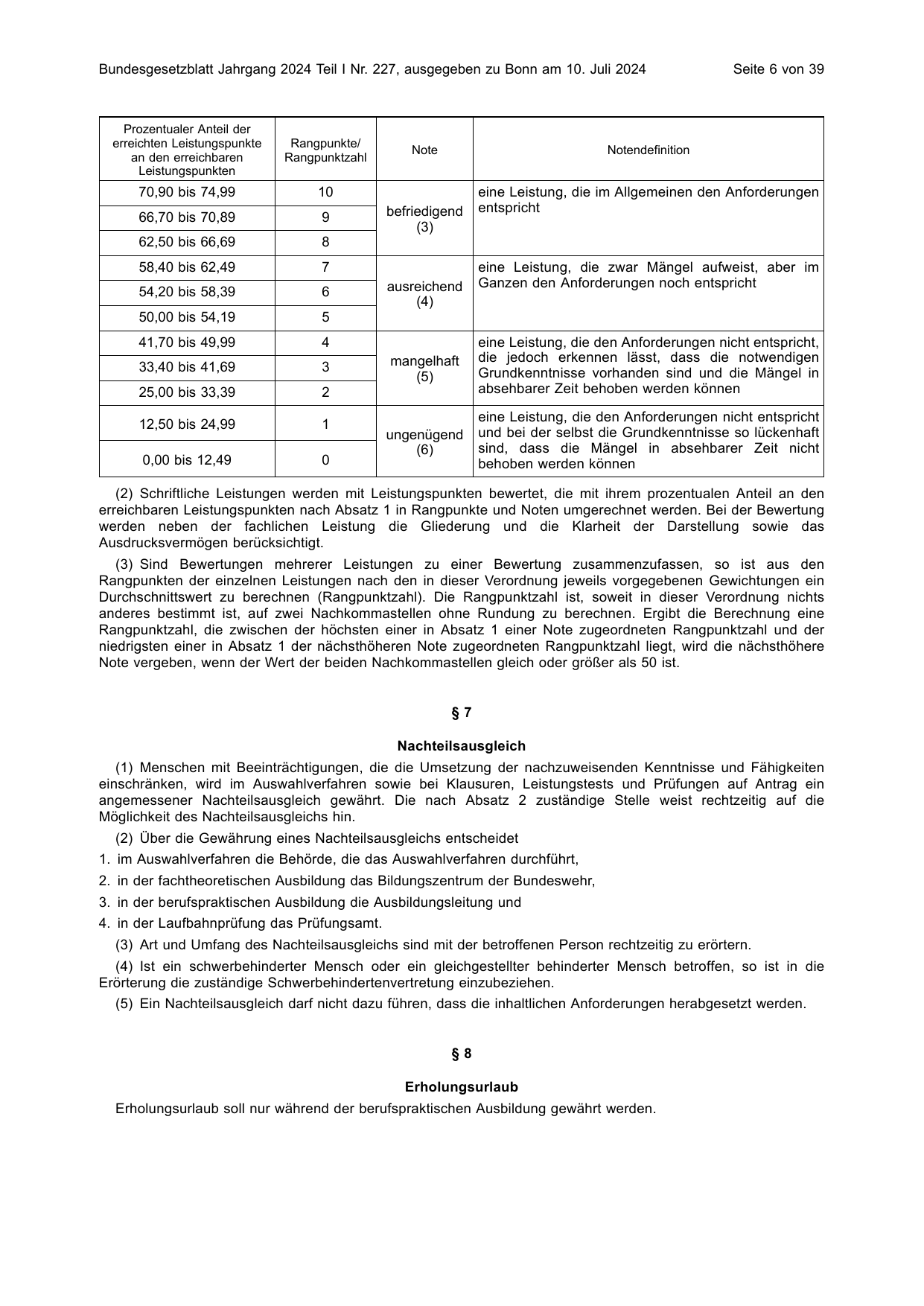 BGBl. 2024, Seite 6 — Originalseite als Abbildung