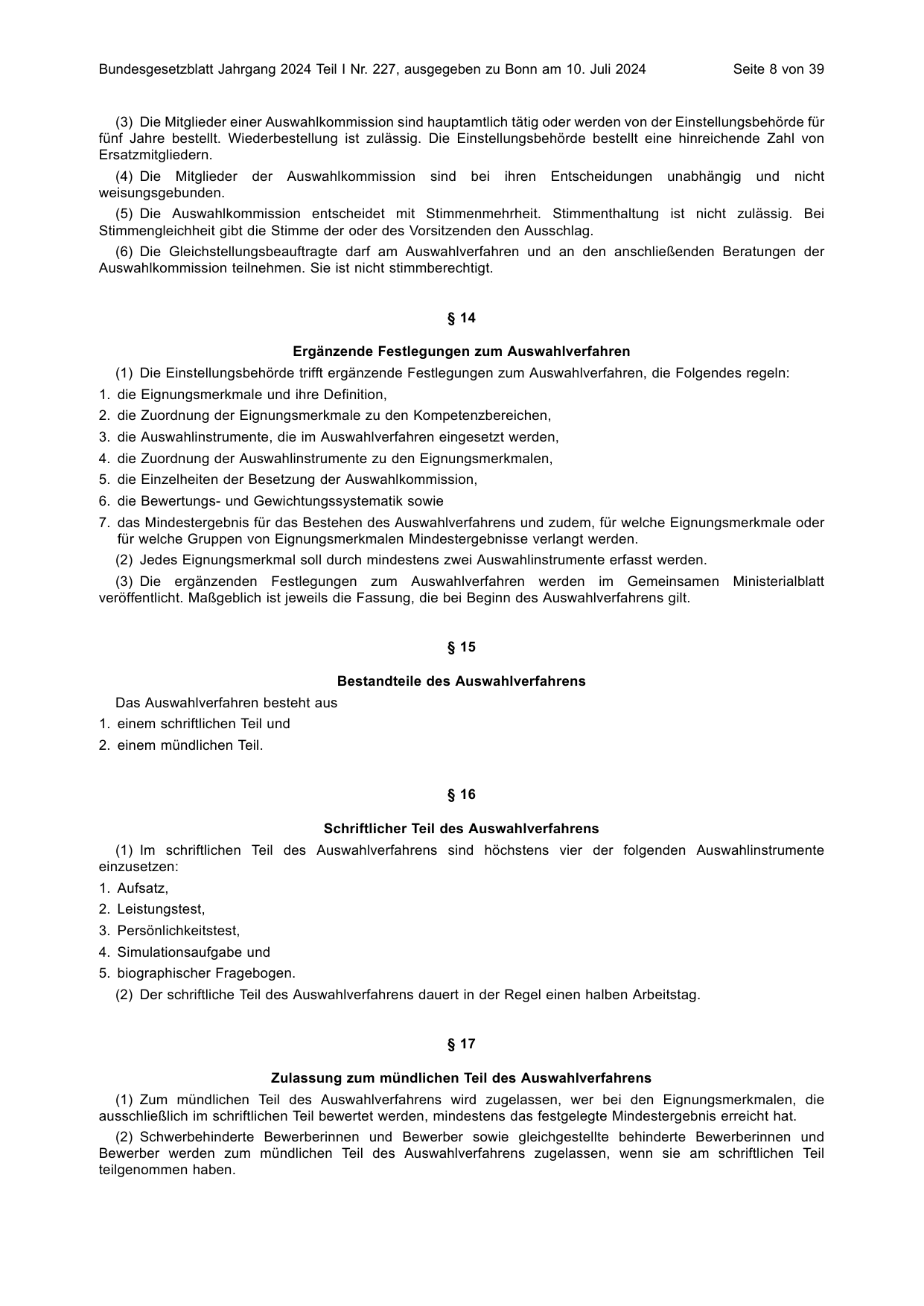 BGBl. 2024, Seite 8 — Originalseite als Abbildung