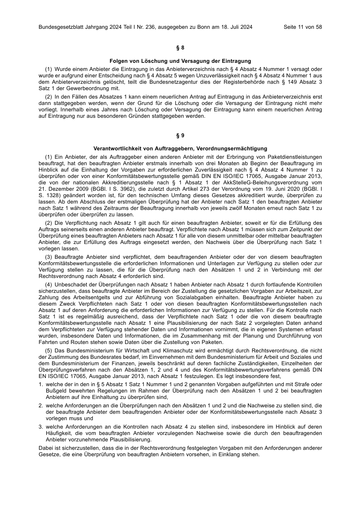 BGBl. 2024, Seite 11 — Originalseite als Abbildung