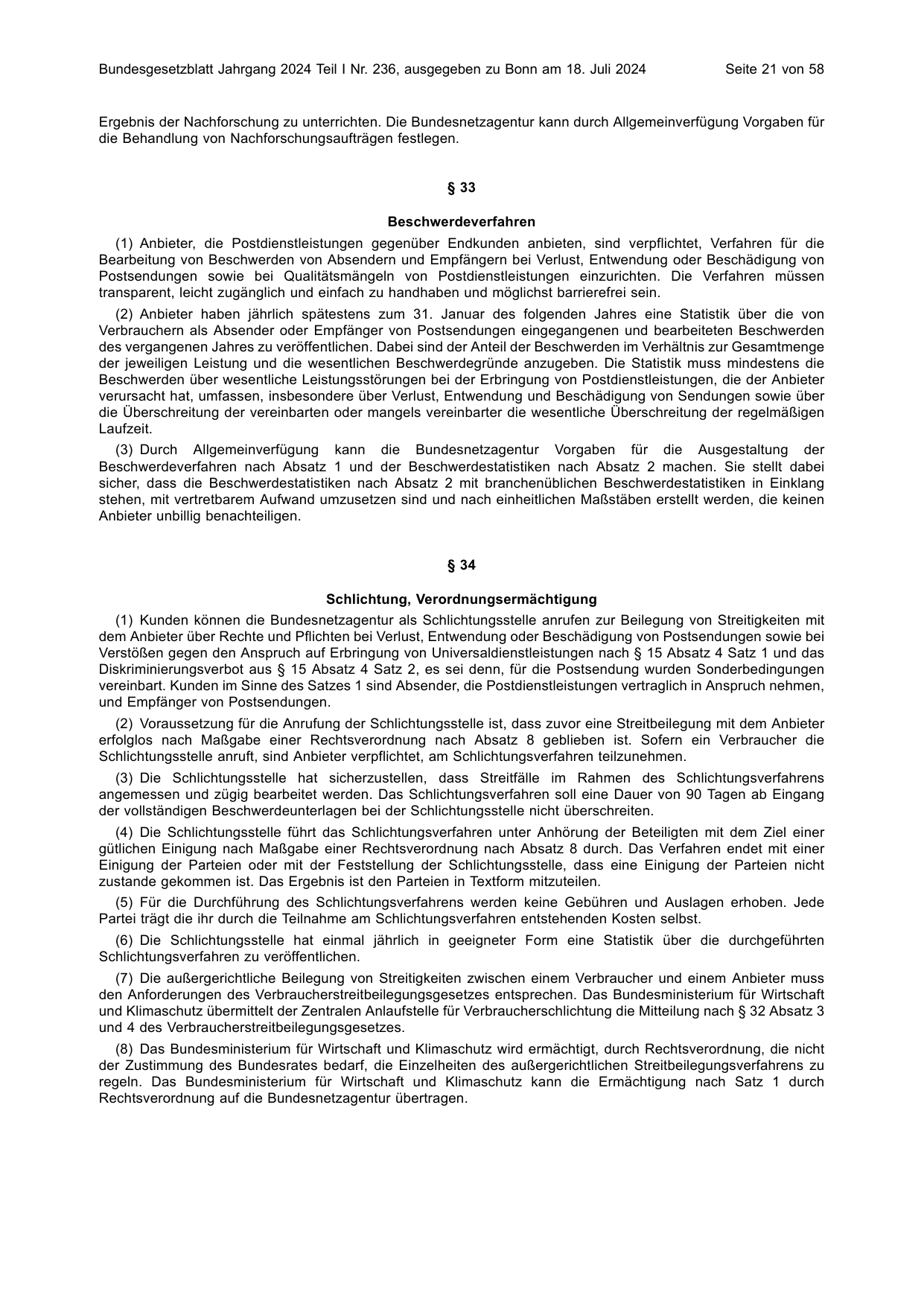 BGBl. 2024, Seite 21 — Originalseite als Abbildung