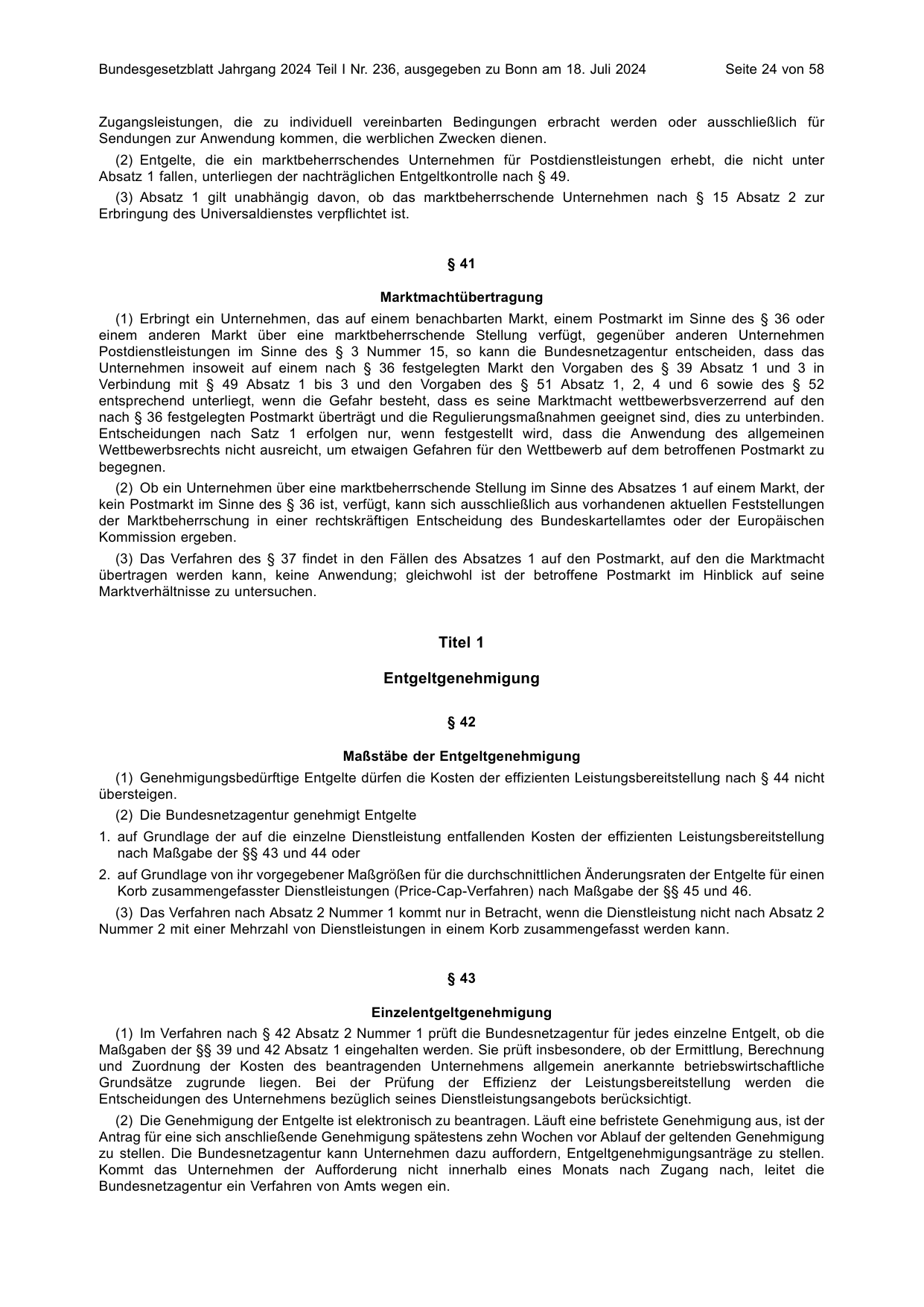 BGBl. 2024, Seite 24 — Originalseite als Abbildung