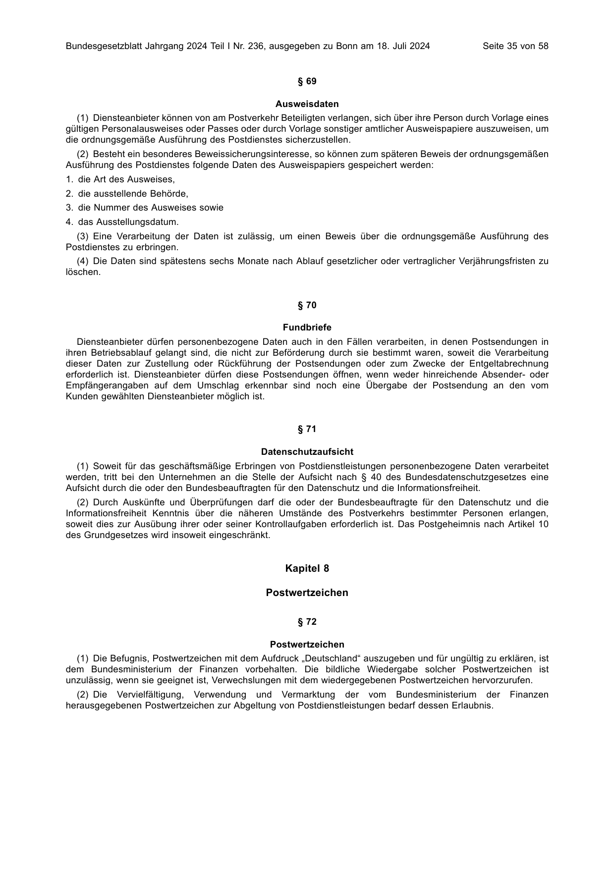 BGBl. 2024, Seite 35 — Originalseite als Abbildung