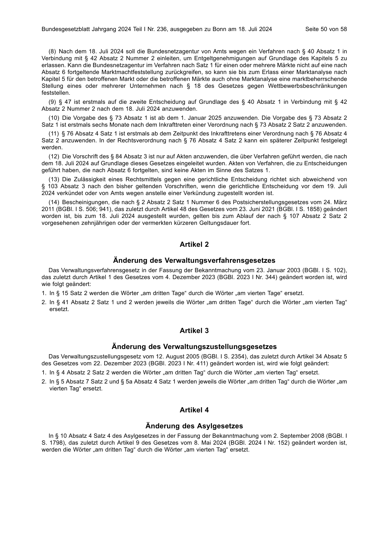 BGBl. 2024, Seite 50 — Originalseite als Abbildung