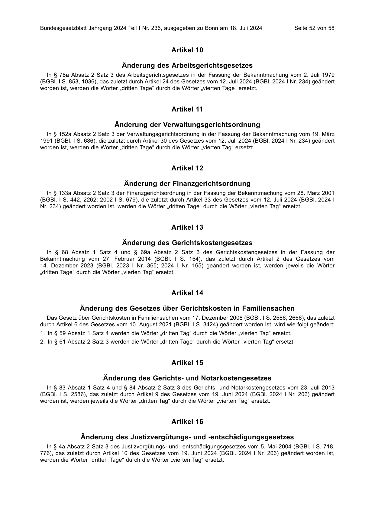 BGBl. 2024, Seite 52 — Originalseite als Abbildung