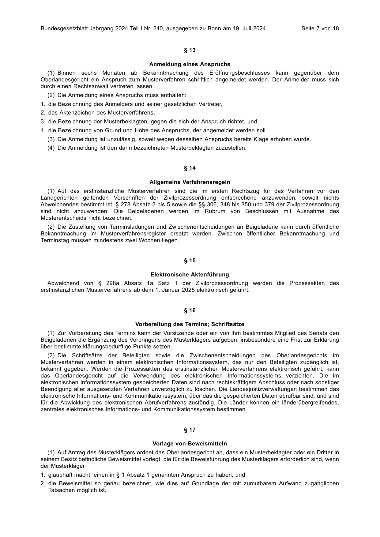 BGBl. 2024, Seite 7 — Originalseite als Abbildung