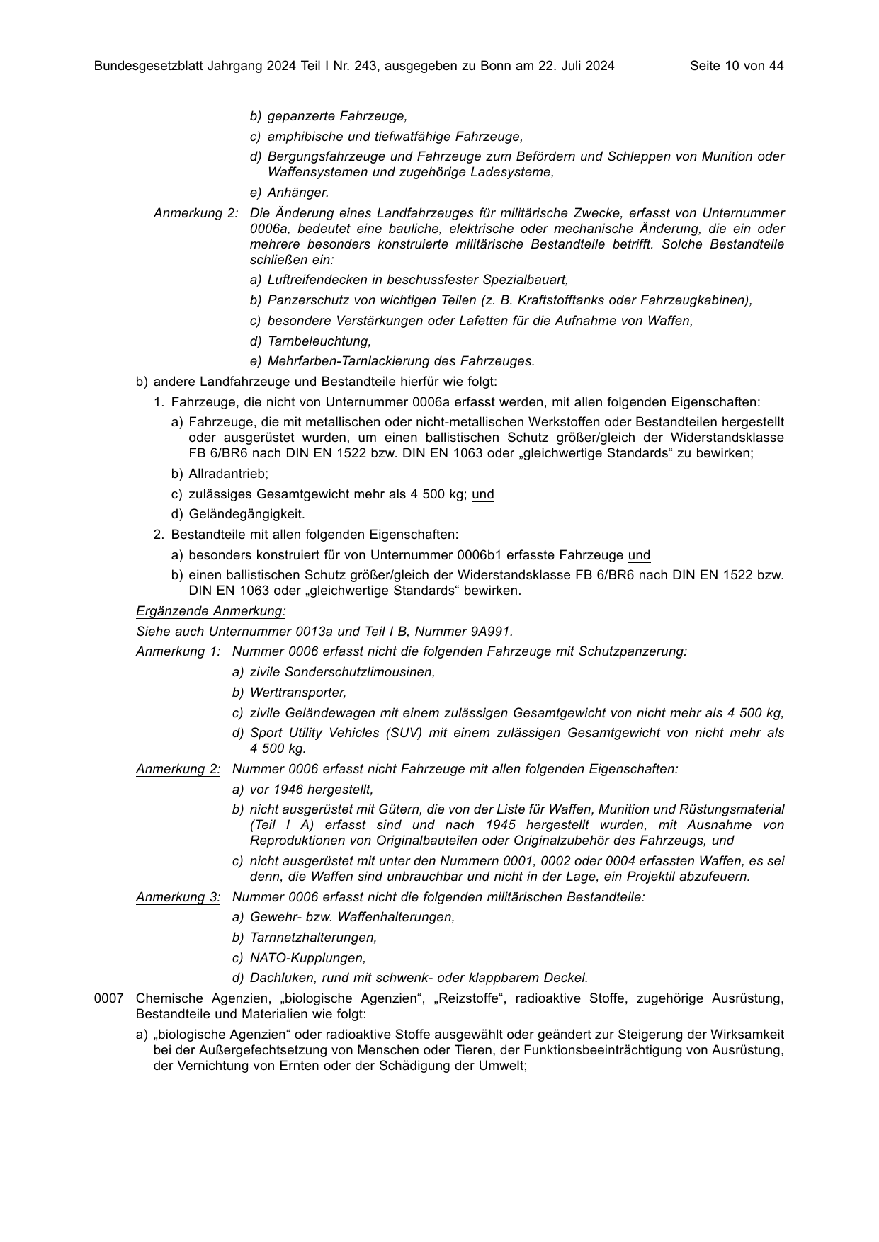 BGBl. 2024, Seite 10 — Originalseite als Abbildung