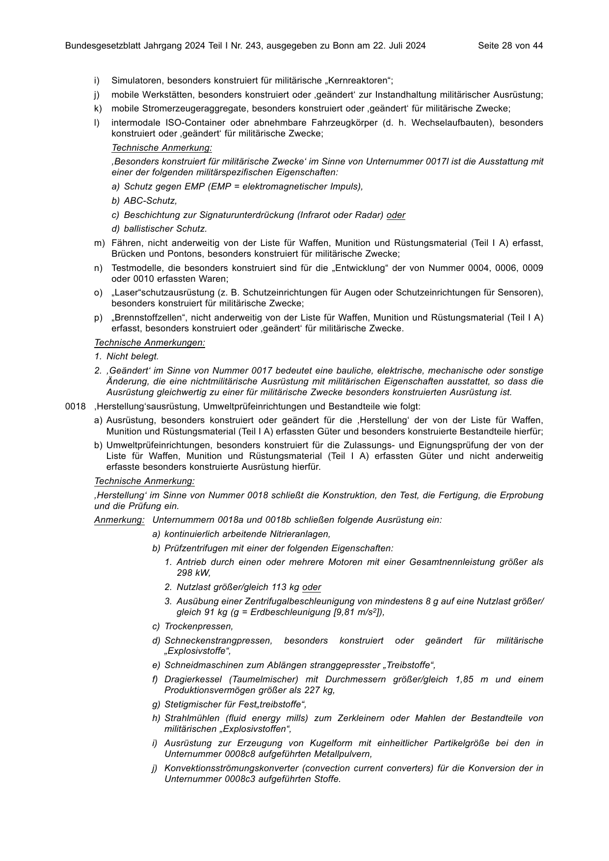 BGBl. 2024, Seite 28 — Originalseite als Abbildung