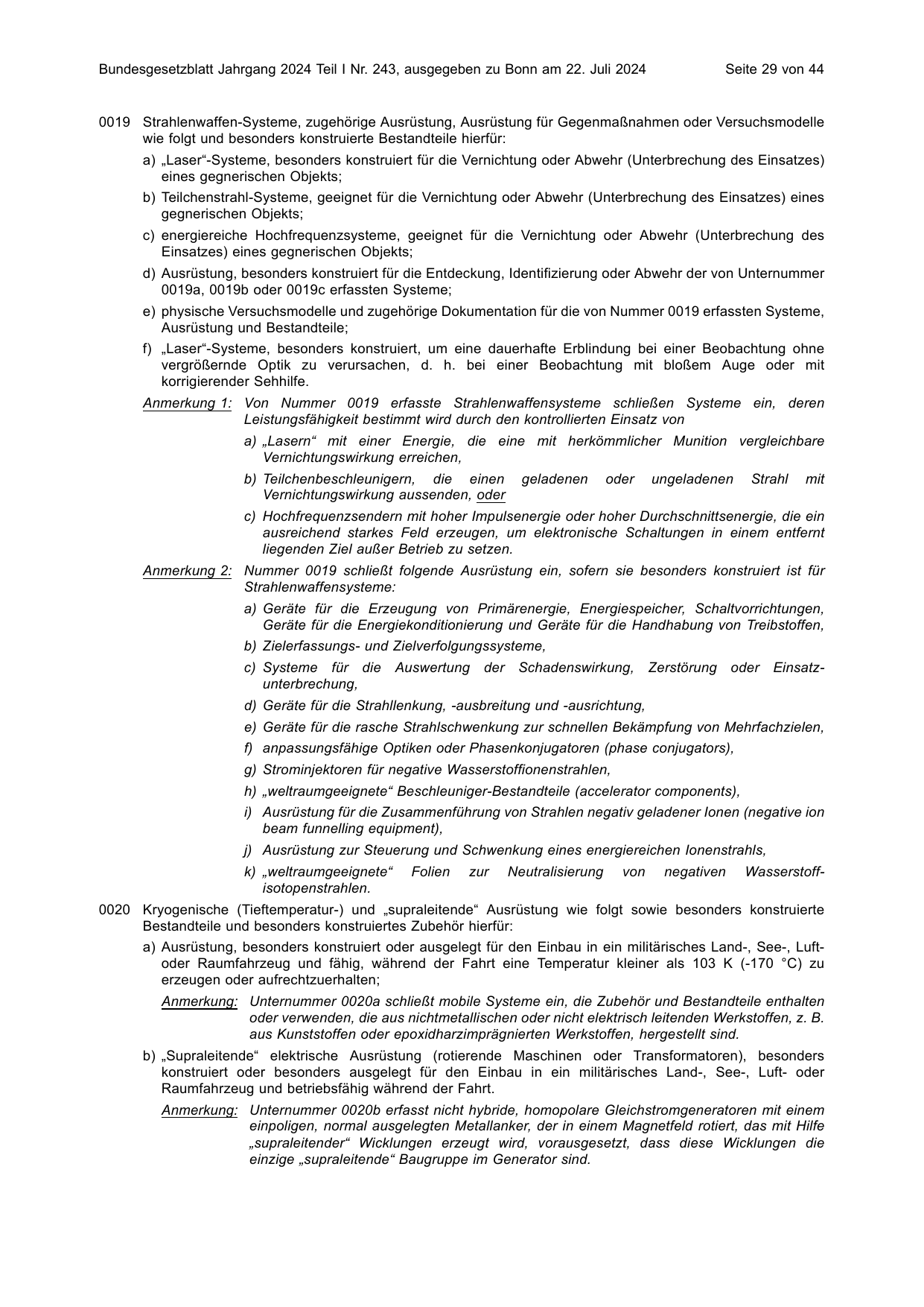 BGBl. 2024, Seite 29 — Originalseite als Abbildung