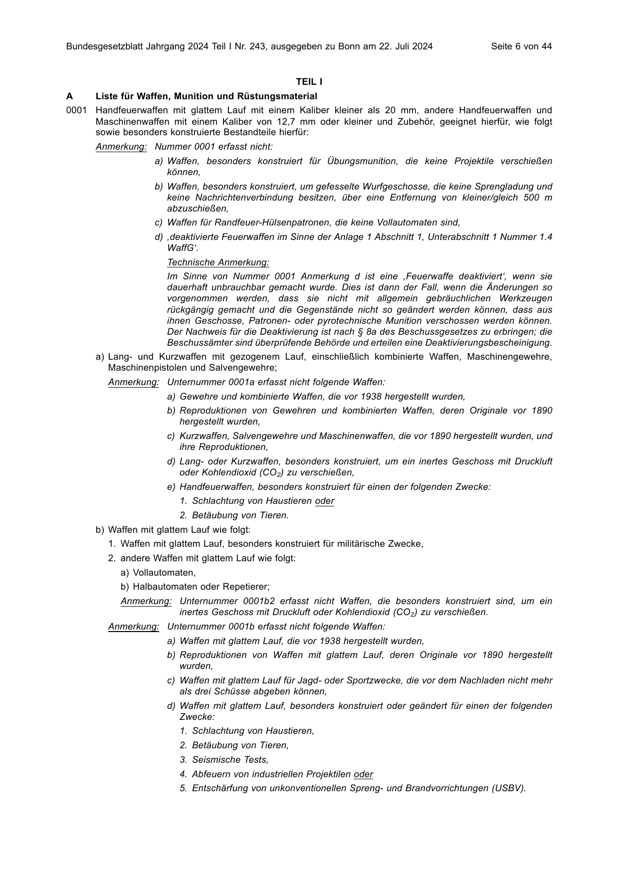 BGBl. 2024, Seite 6 — Originalseite als Abbildung